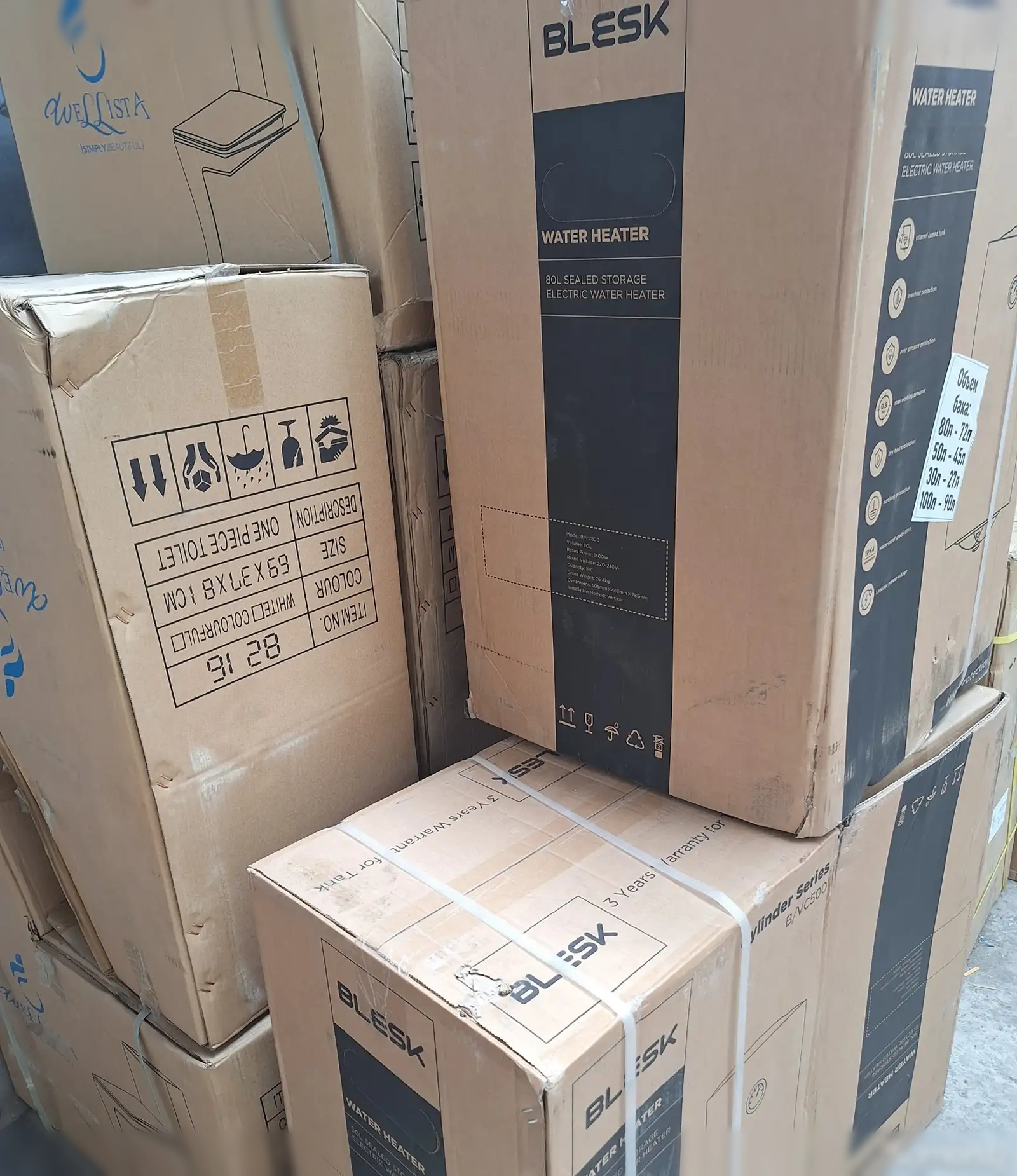 Водонагреватель Blesk 80л
