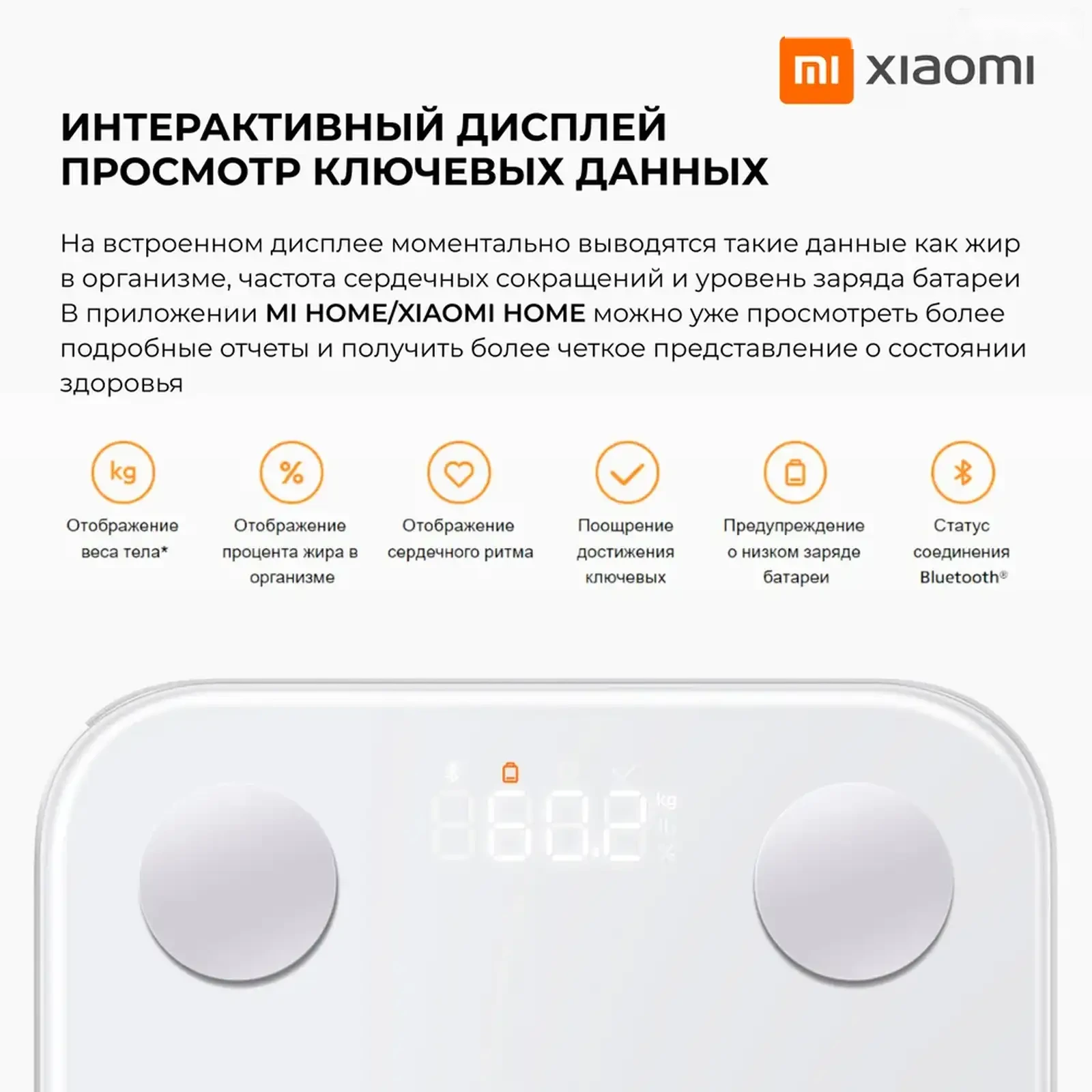 Умные весы Xiaomi Body Composition Scale S400