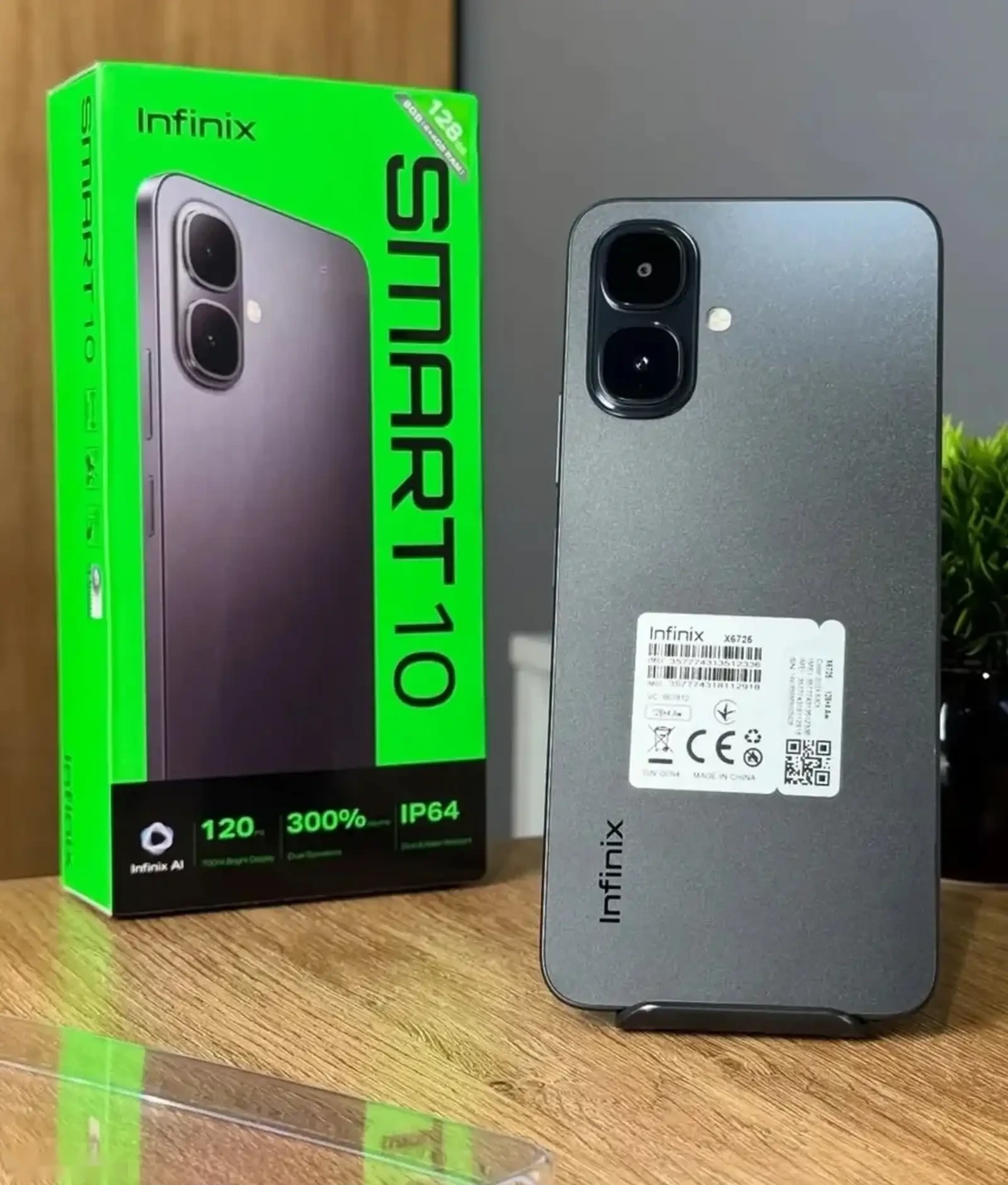 Infinix Smart 10 4+4/64Gb Black — фото 3