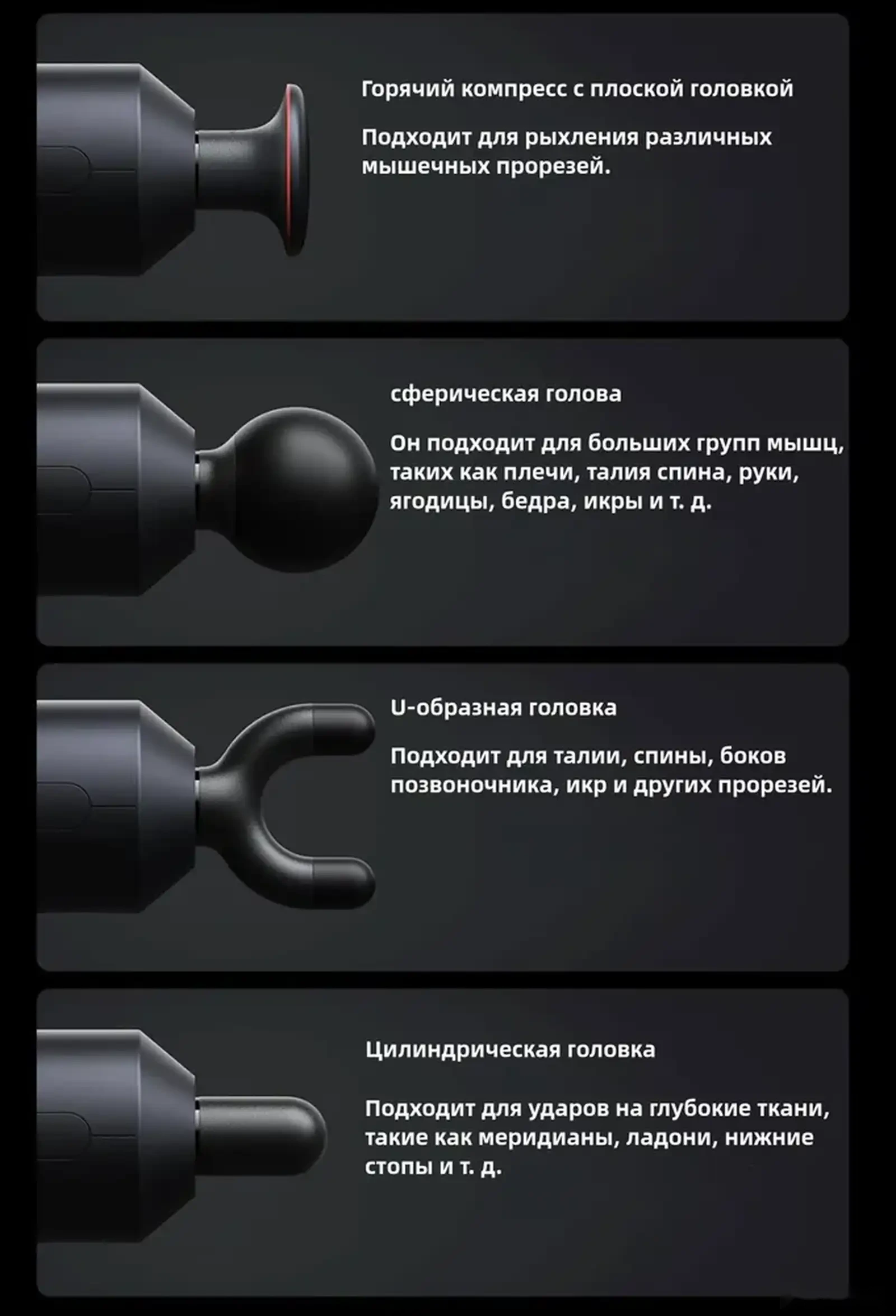 Массажёр Mijia Smart Fascial Gun H3