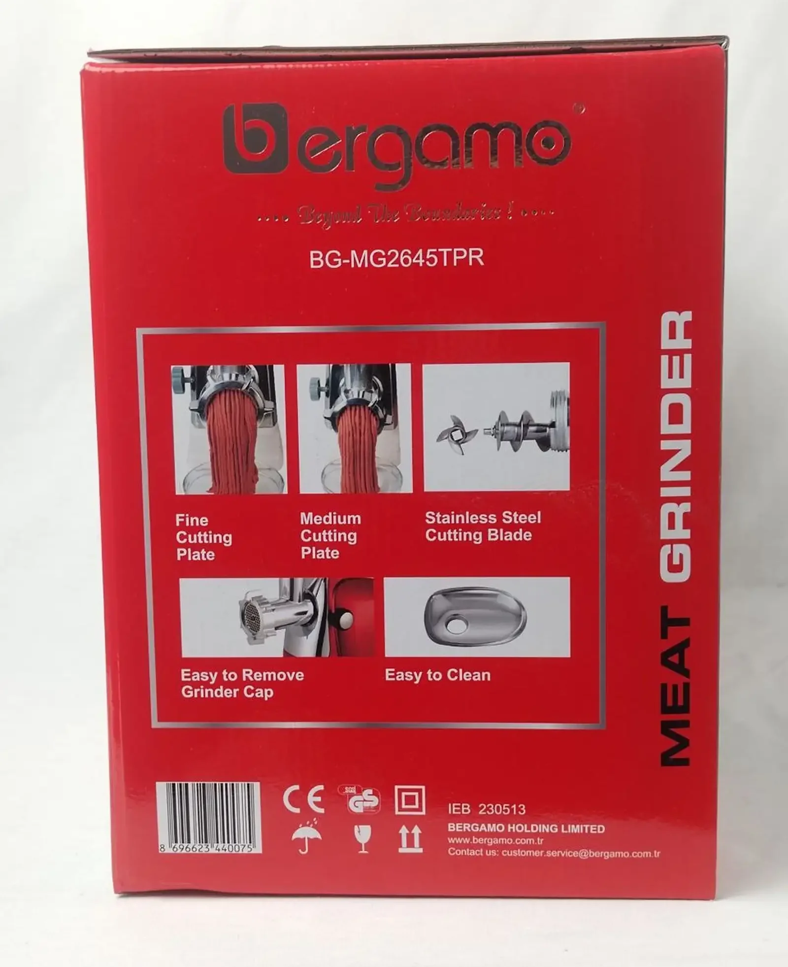 Мясорубка bergamo-2645