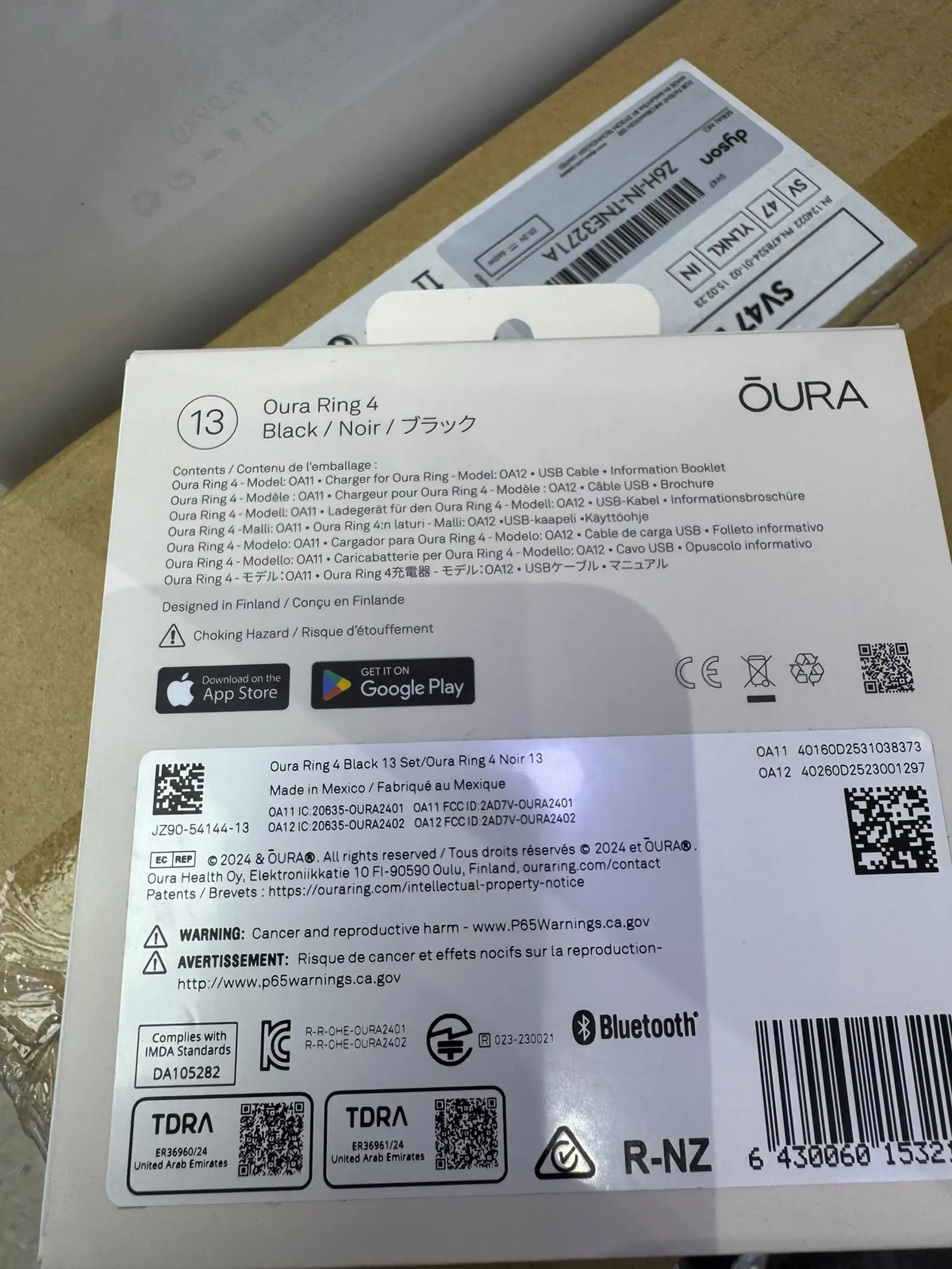 Oura Ring 4 Black — фото 3
