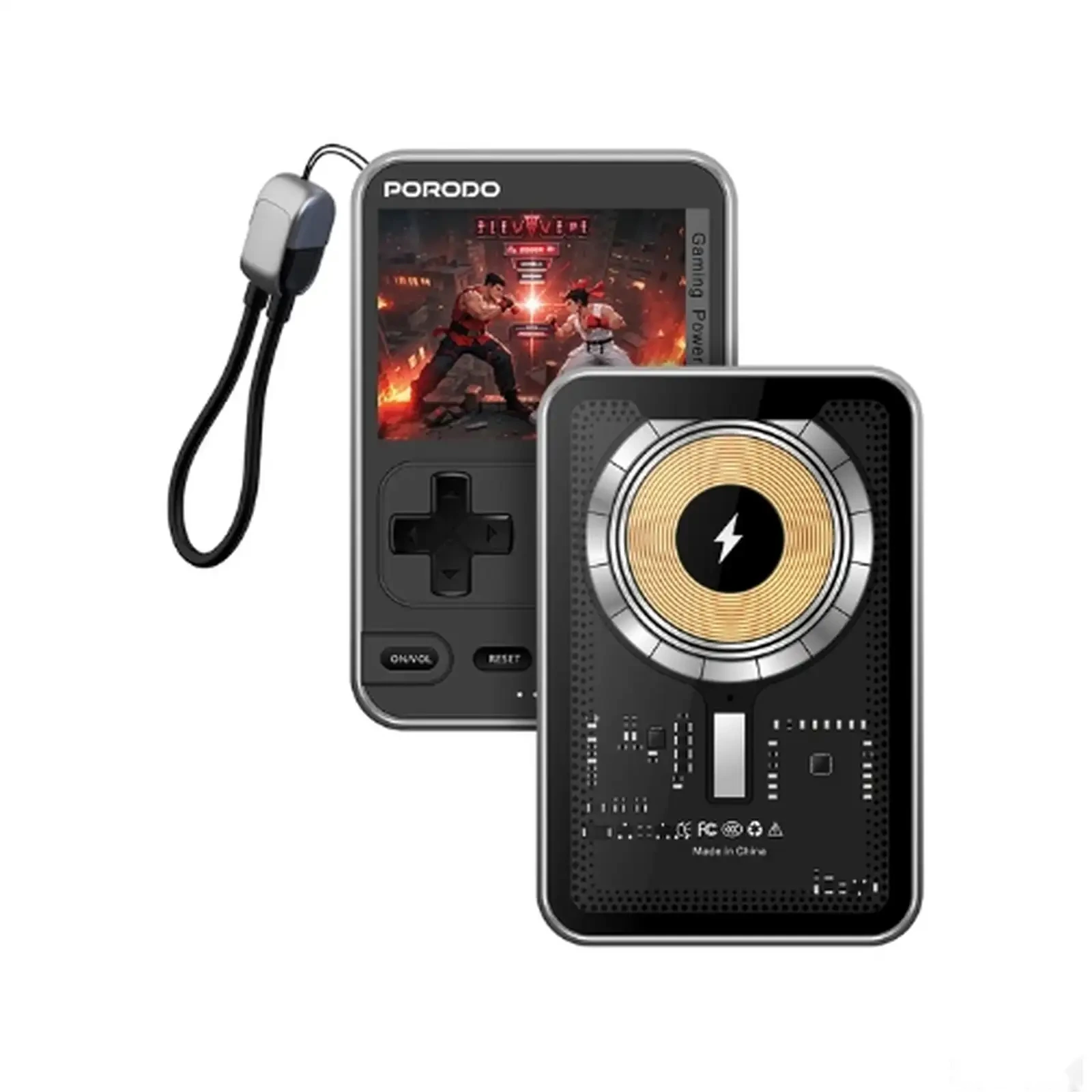 Игровой повербанк Porodo Gaming Arcadevolt 5000mAh MagSafe — фото 2