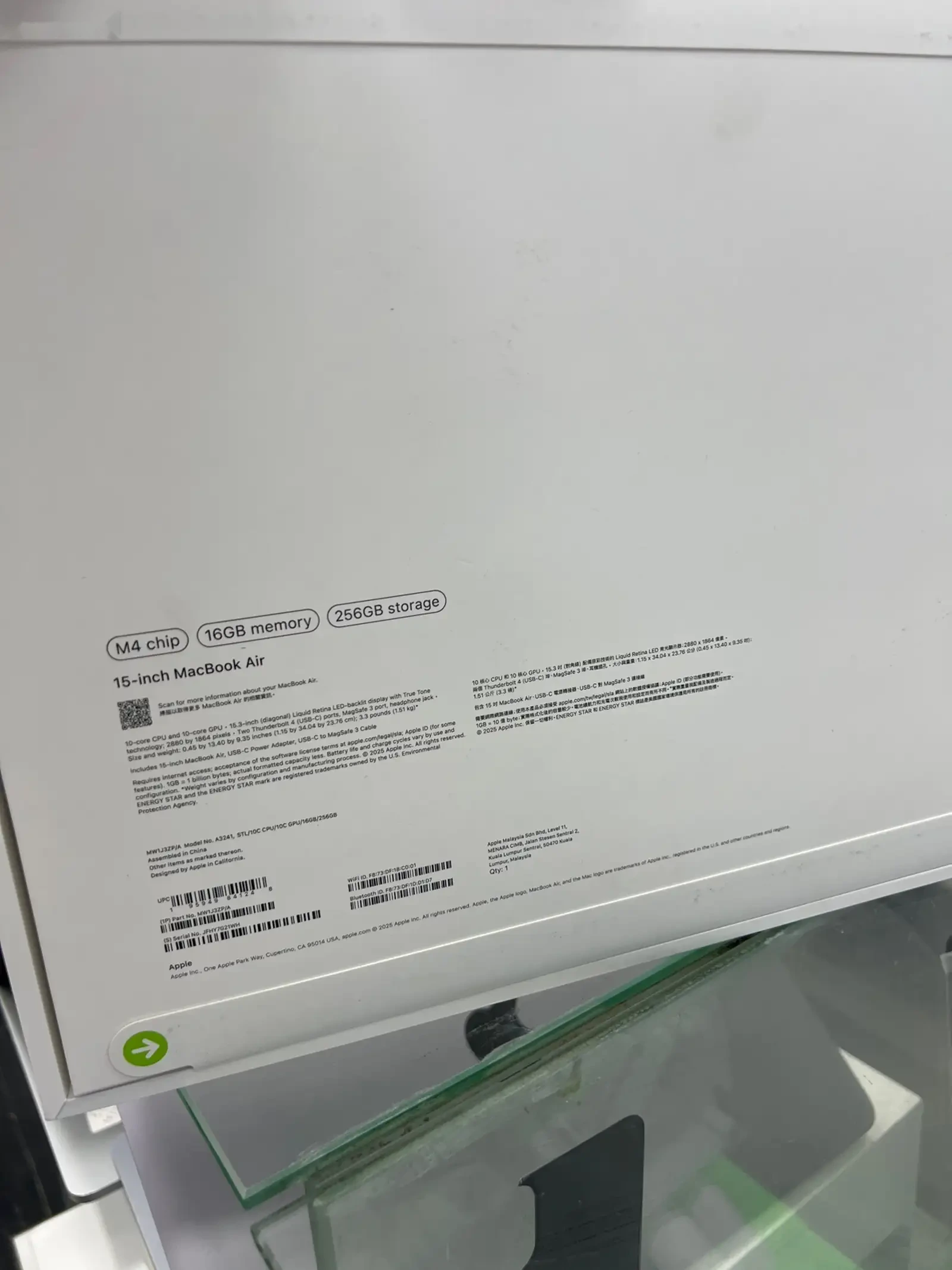 Ноутбук Apple Macbook M4 16/256gb — фото 2