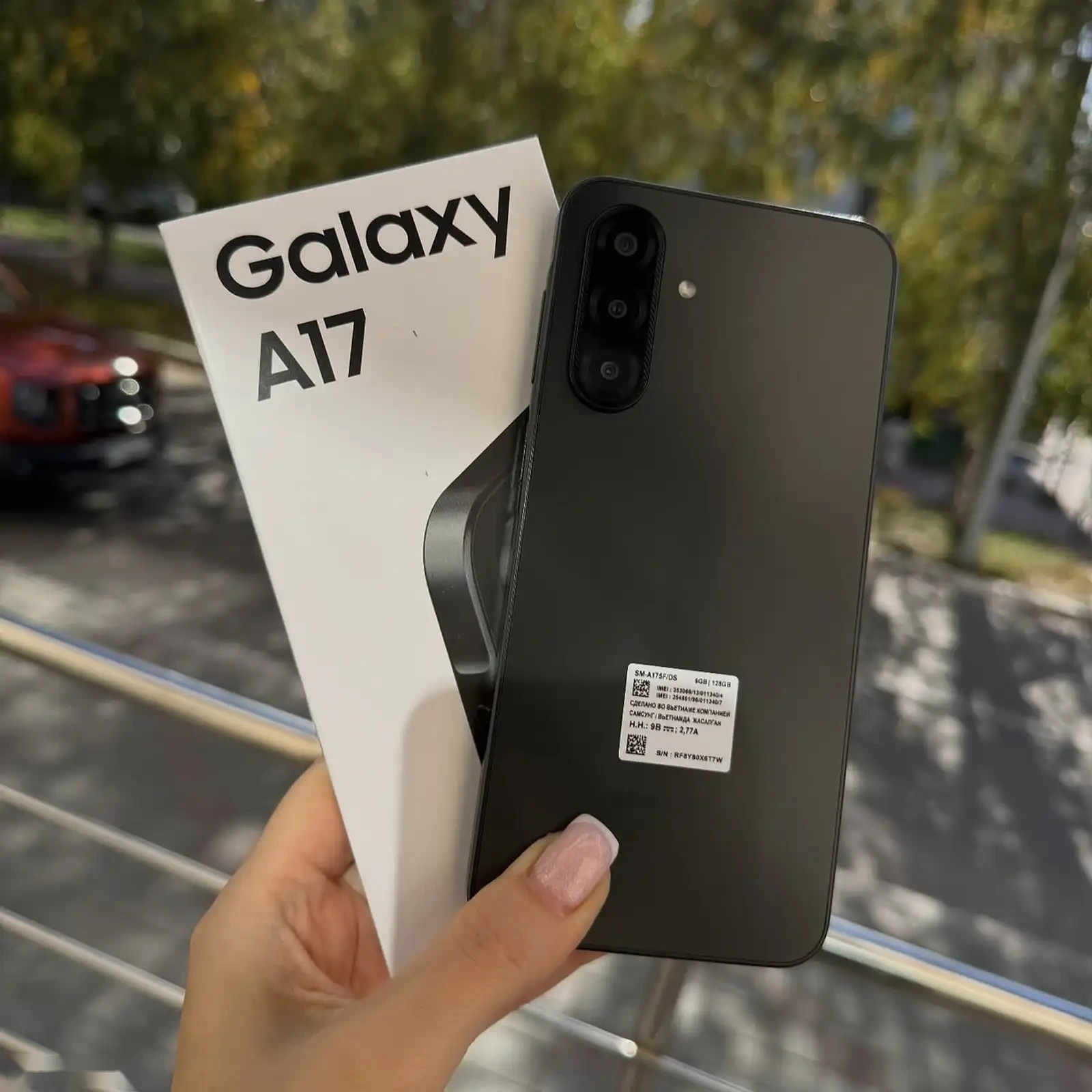 Samsung Galaxy A17 6/128Gb blue — фото 4