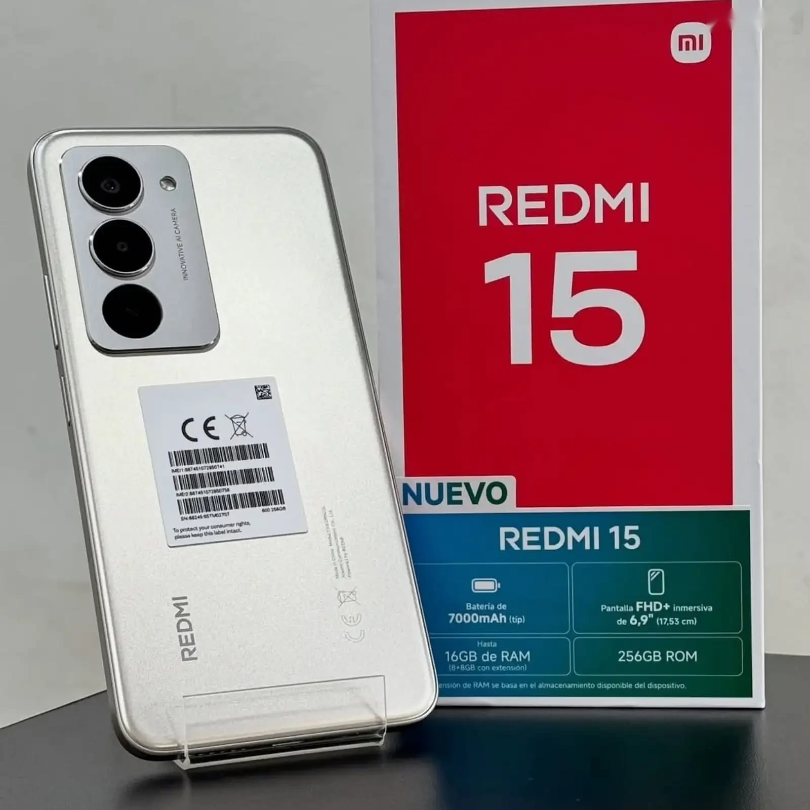 Xiaomi Redmi 15 8/256Gb black 7000Мач — фото 3