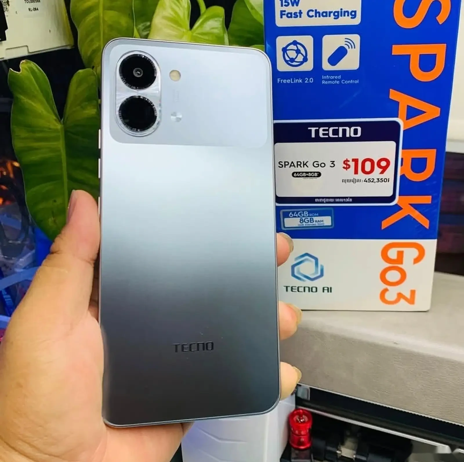Tecno Spark Go3 8/64gb black — фото 2