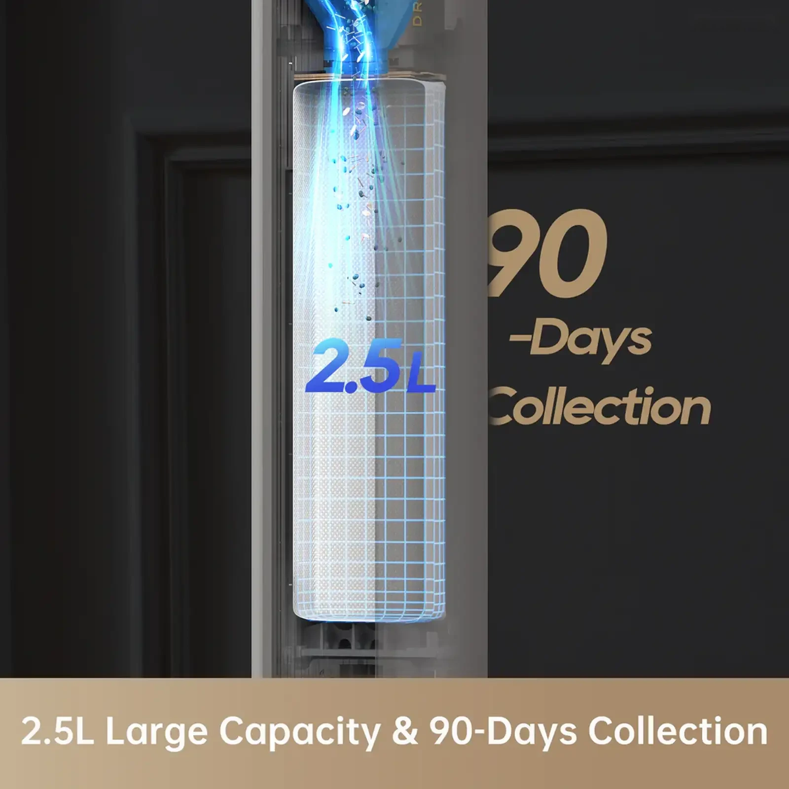 Беспроводной ручной пылесос Dreame Z10 Station Cordless Vacuum Cleaner
