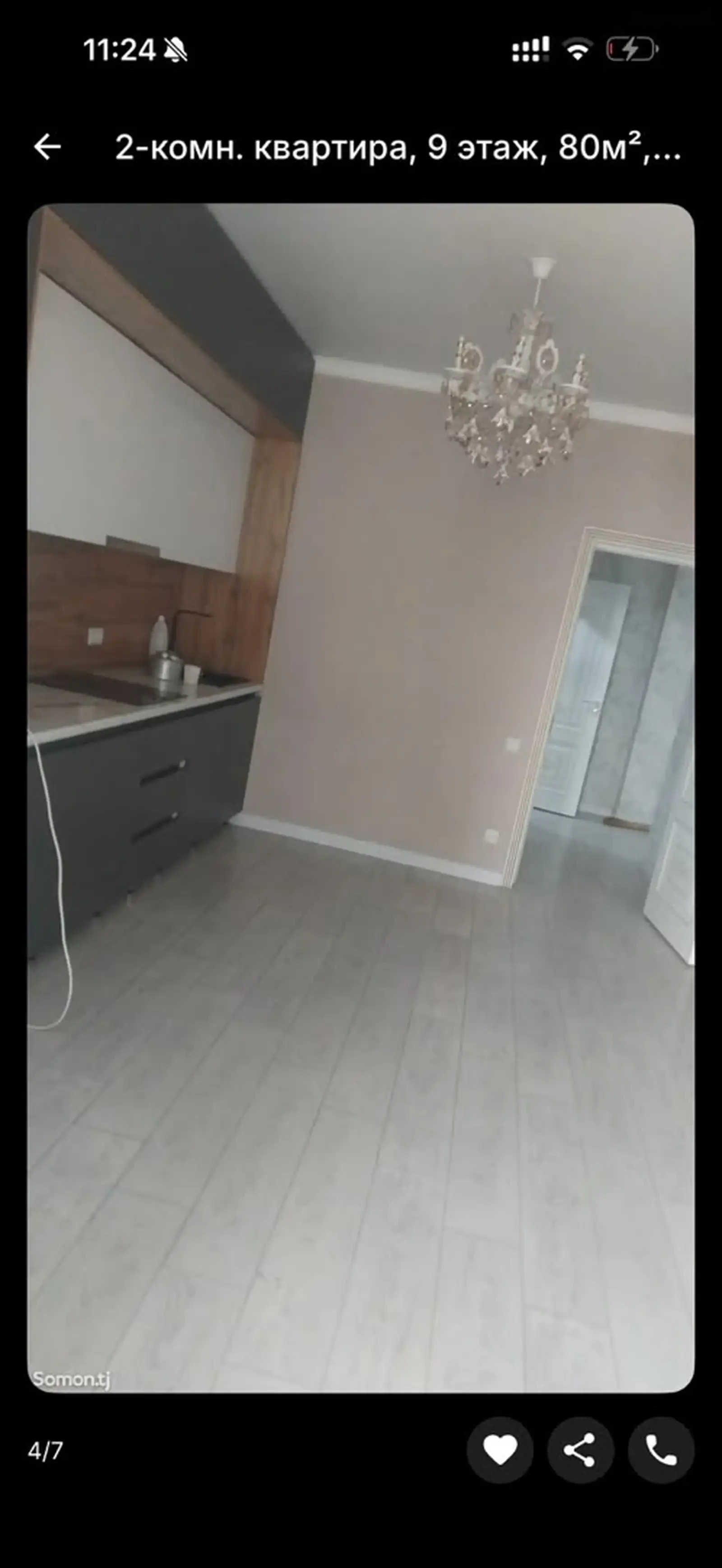 2-комн. квартира, 9 этаж, 80м², Фирдавси — фото 4