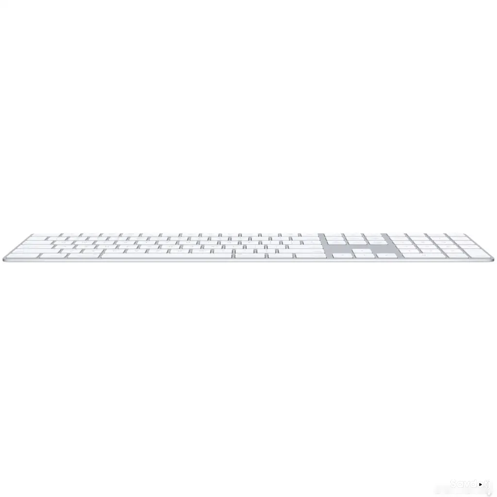 Клавиатура Apple Magic Keyboard с цифровым блоком Bluetooth USB-C White, MJQL3