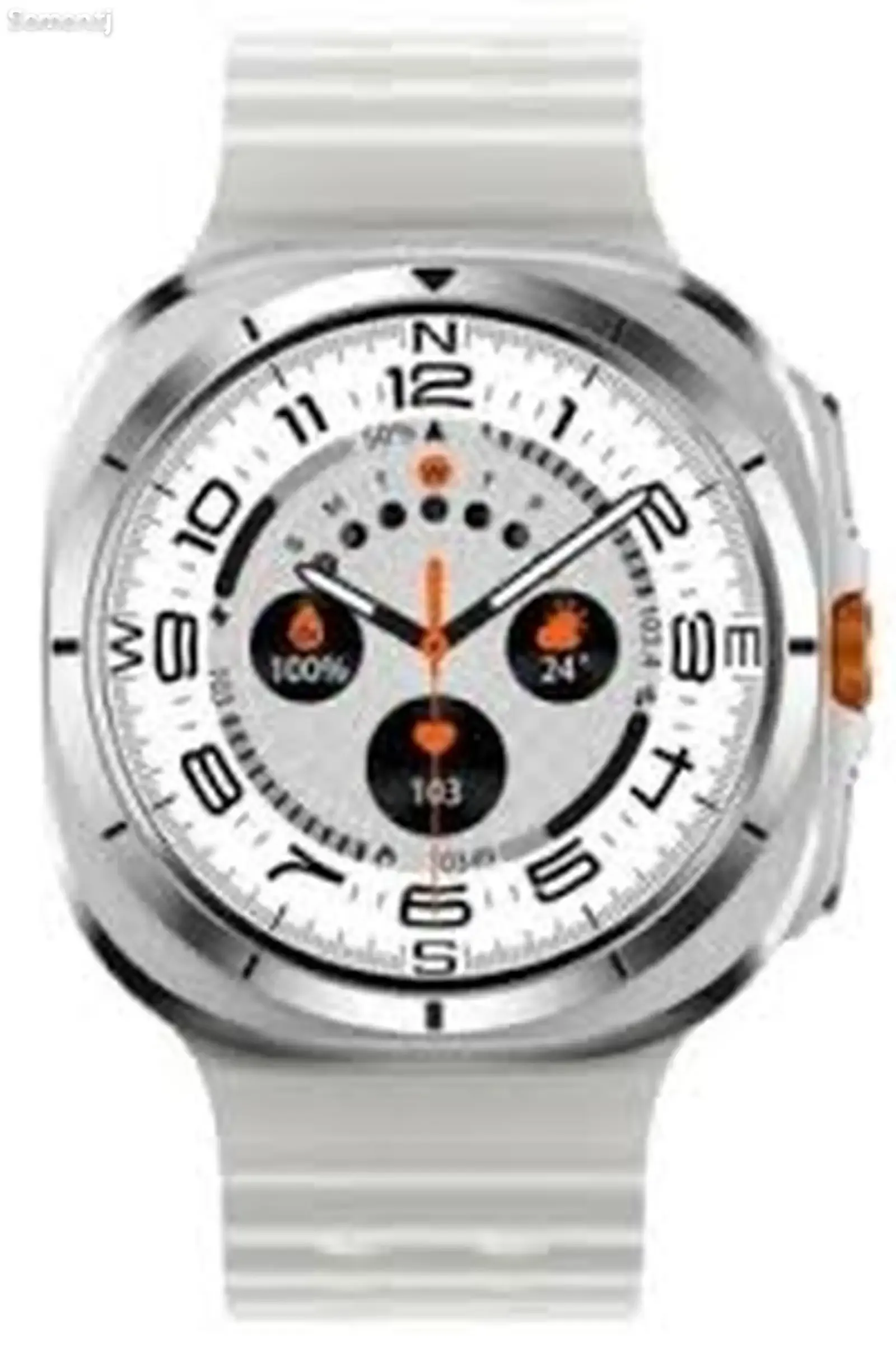 Умные часы Porodo Voyager Smart Watch серебристий