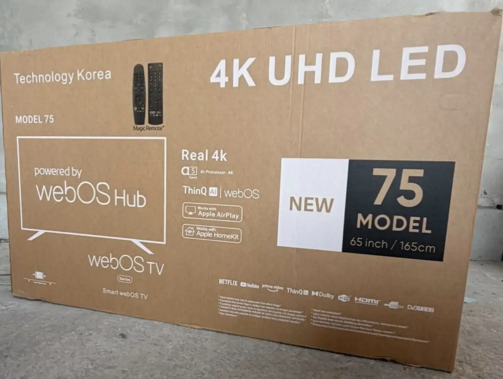 Телевизор 65 webos 4K — фото 4