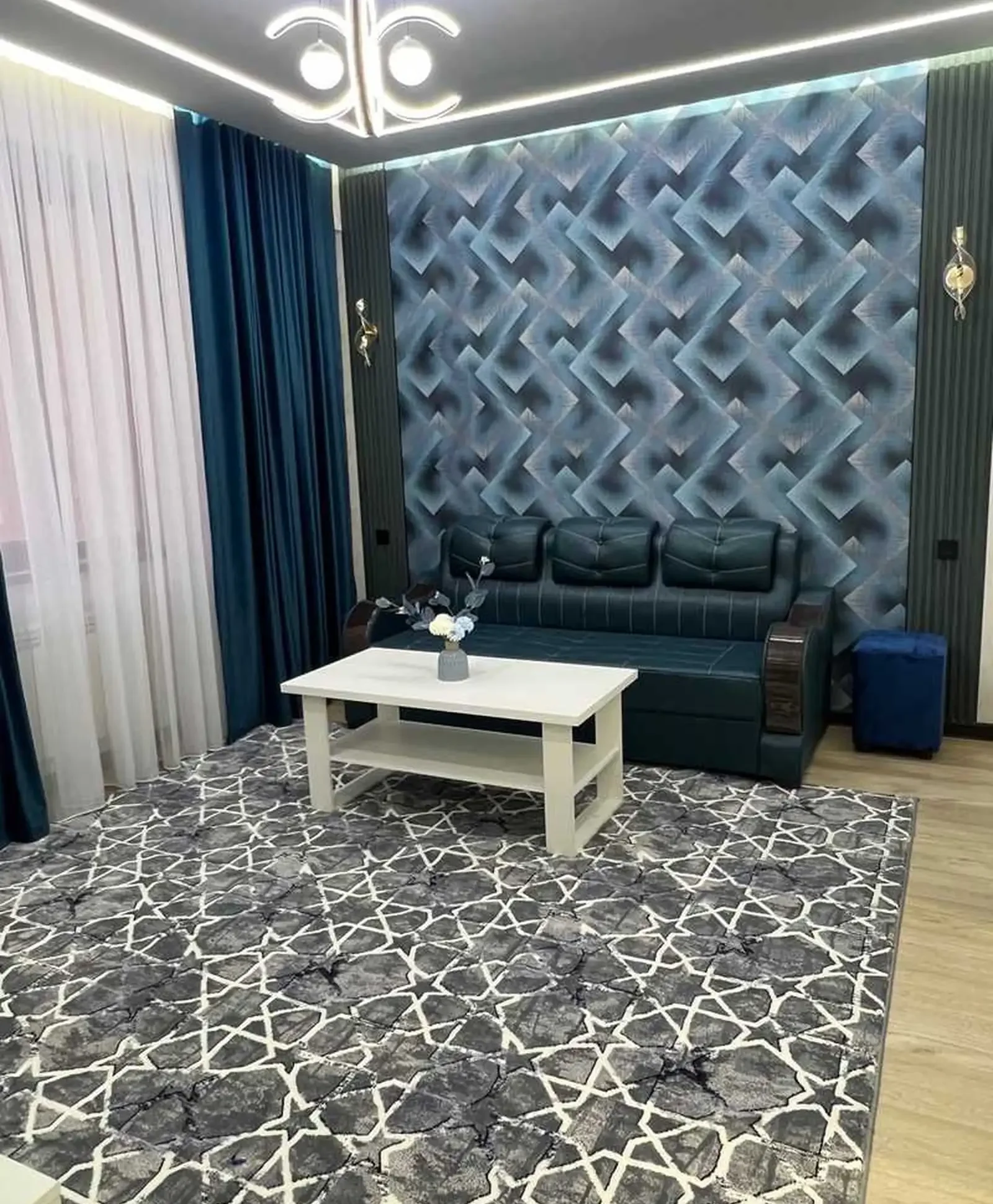 2-комн. квартира, 9 этаж, 50м², И.Сомони ОВИР гран Ател — фото 3