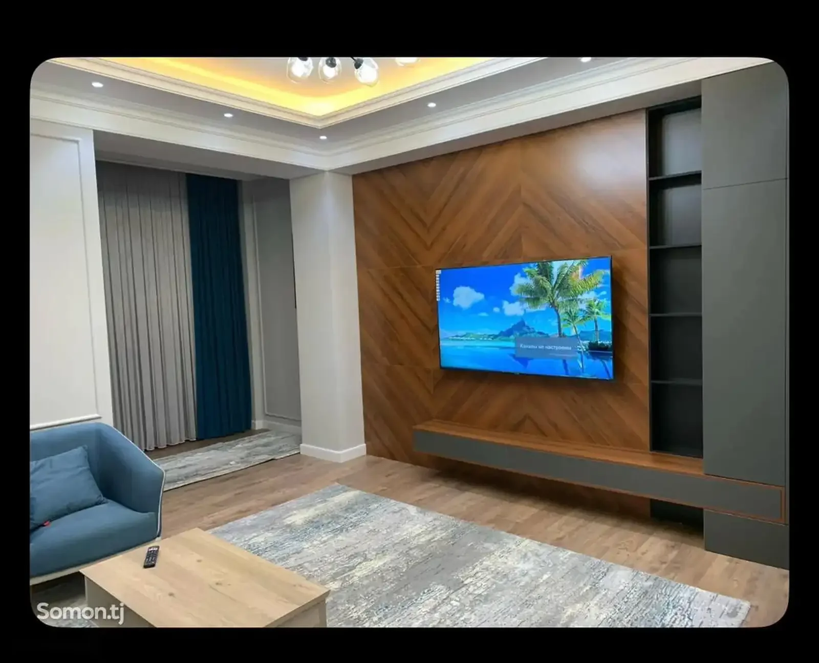 2-комн. квартира, 10 этаж, 60м², Сомони — фото 3