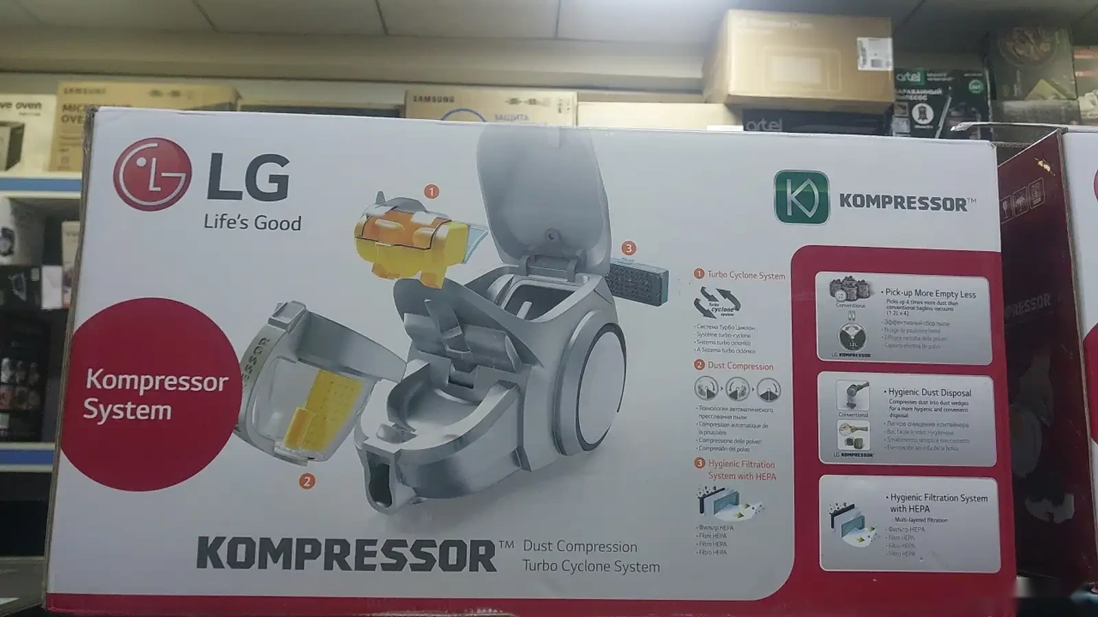 Пылесос LG