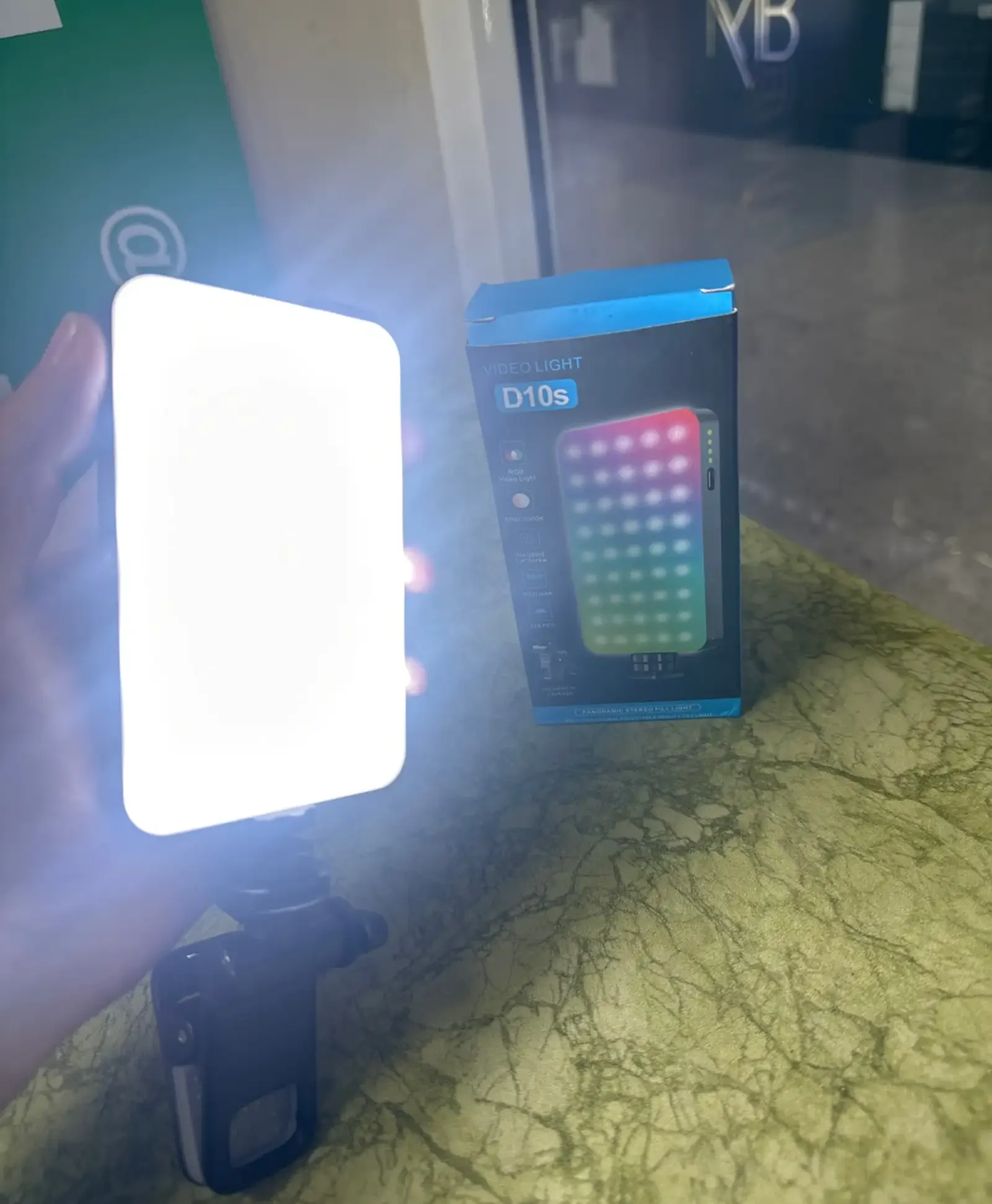 Накамерный свет RGB D10S