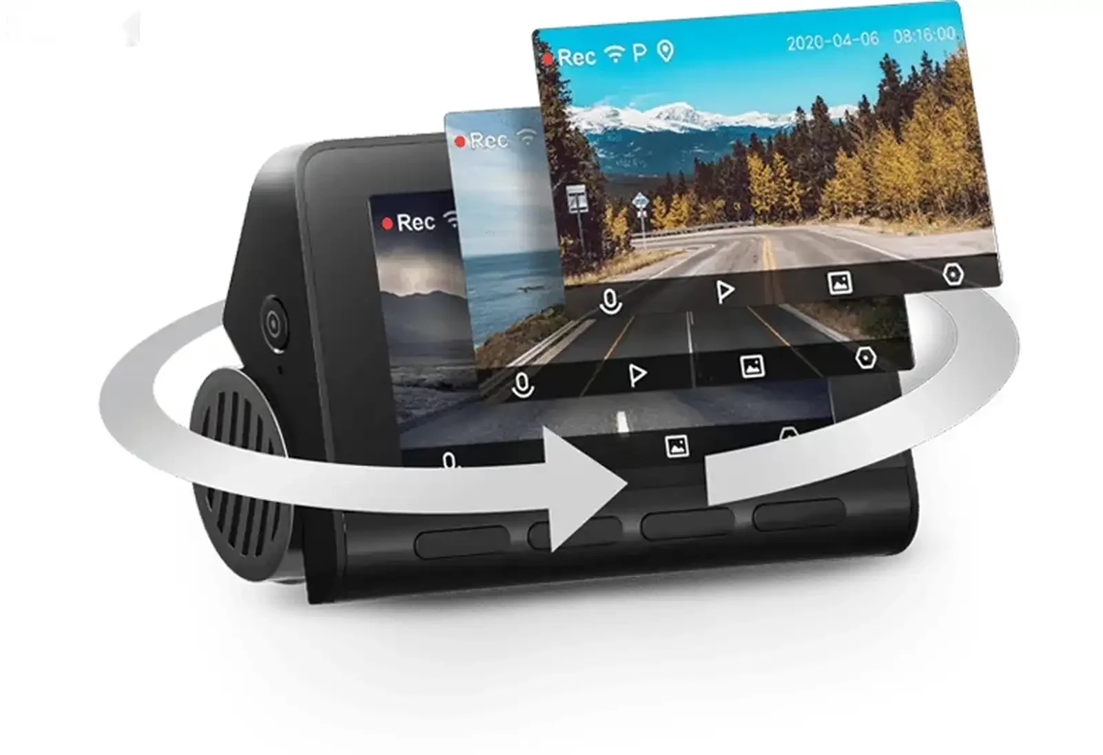 Видеорегистратор Xiaomi 70mai A800S 4K Dash Cam — фото 2