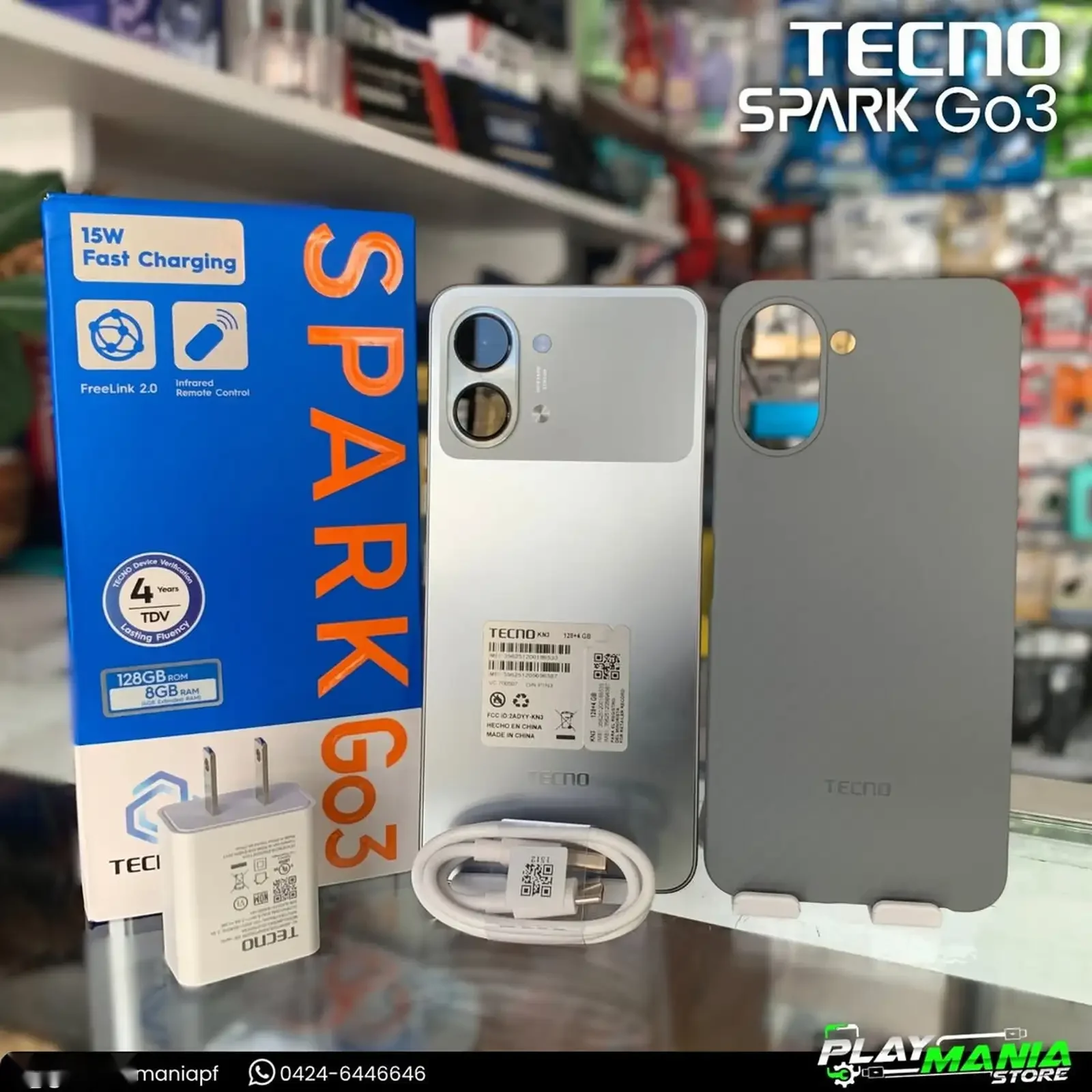 Tecno spark Go 3 8/128gb 5200mah 2026 — фото 5