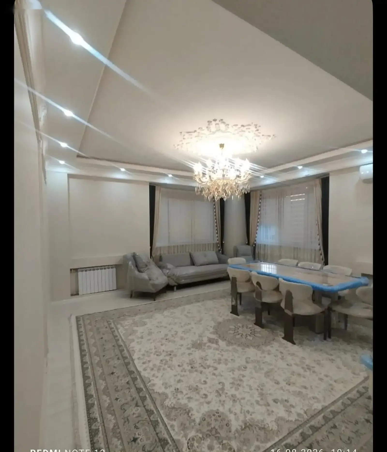 2-комн. квартира, 9 этаж, 100м², Сомони — фото 3