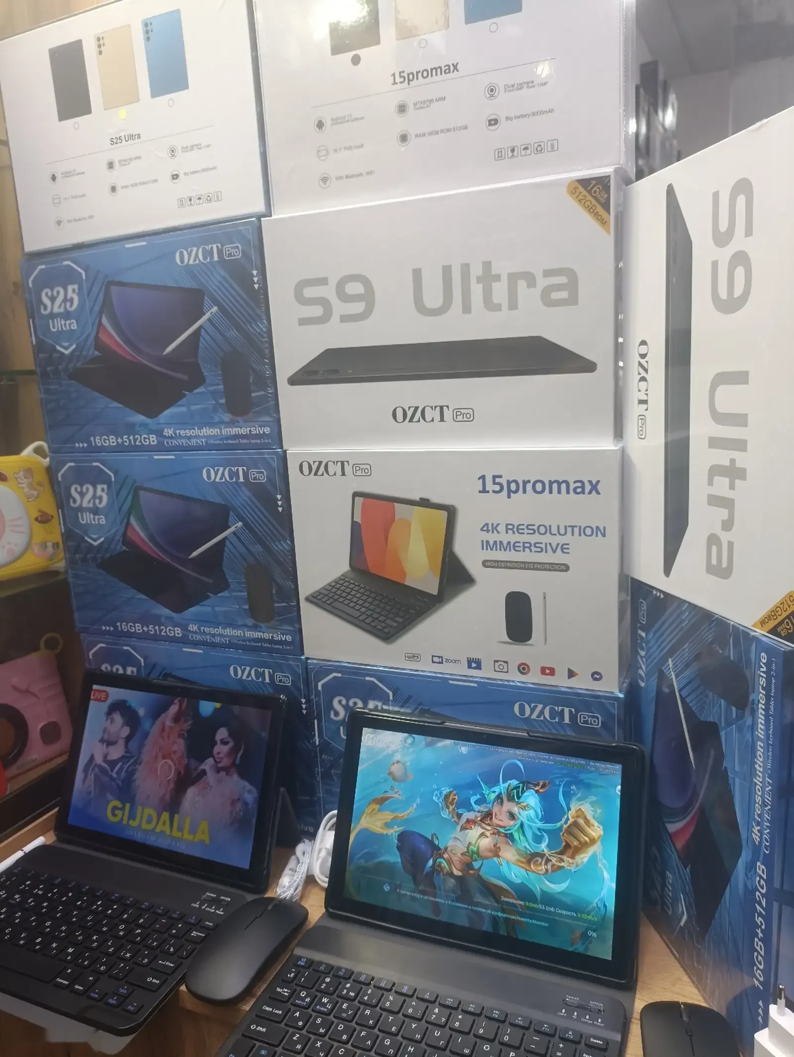 Планшет OZCT S25 Ultra 16/512gb Black 8000мач — фото 4