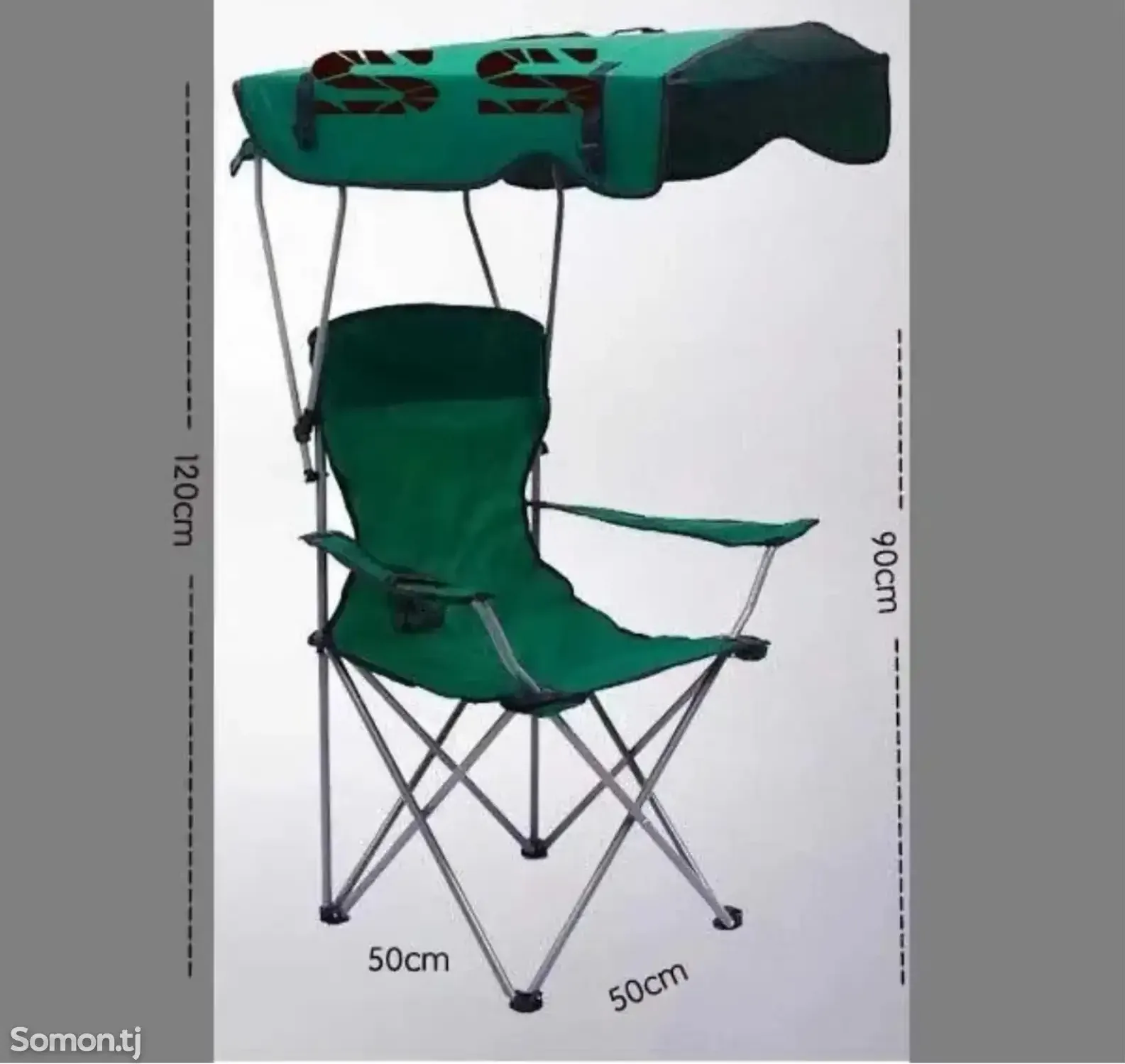 Стул складной туристический50X50X120 см