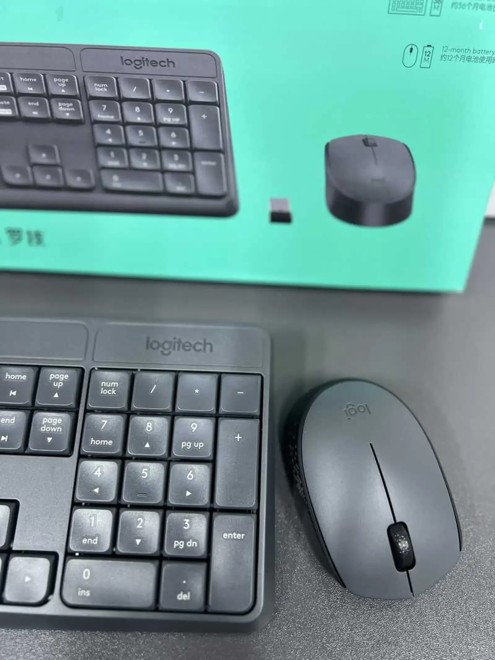 Беспроводная клавиатура + мышь Logitech MK235 — фото 2