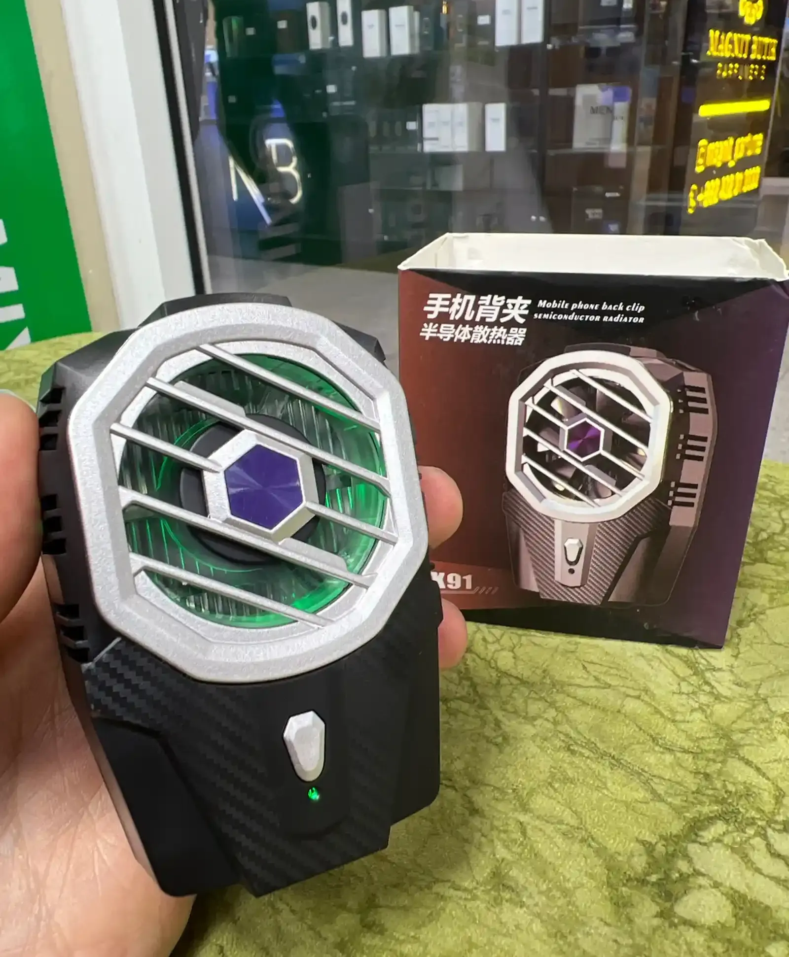 Кулер для телефона X91 RGB