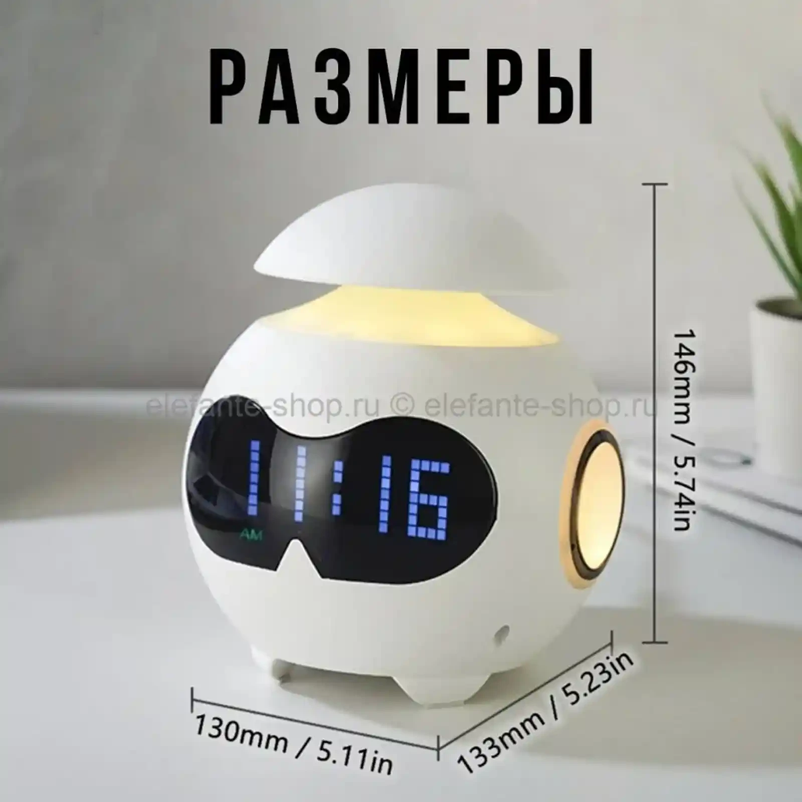 Симпатичная космическая собака, стерео бас, беспроводная bluetooth-колонка, LED