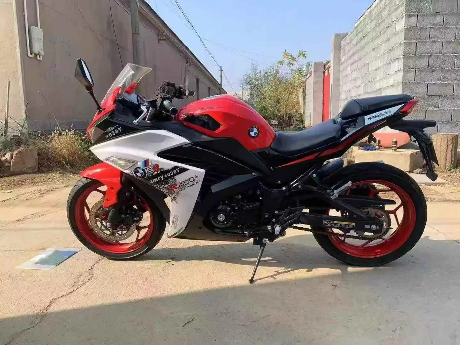 Мотоцикл Kawasaki на заказ — фото 2