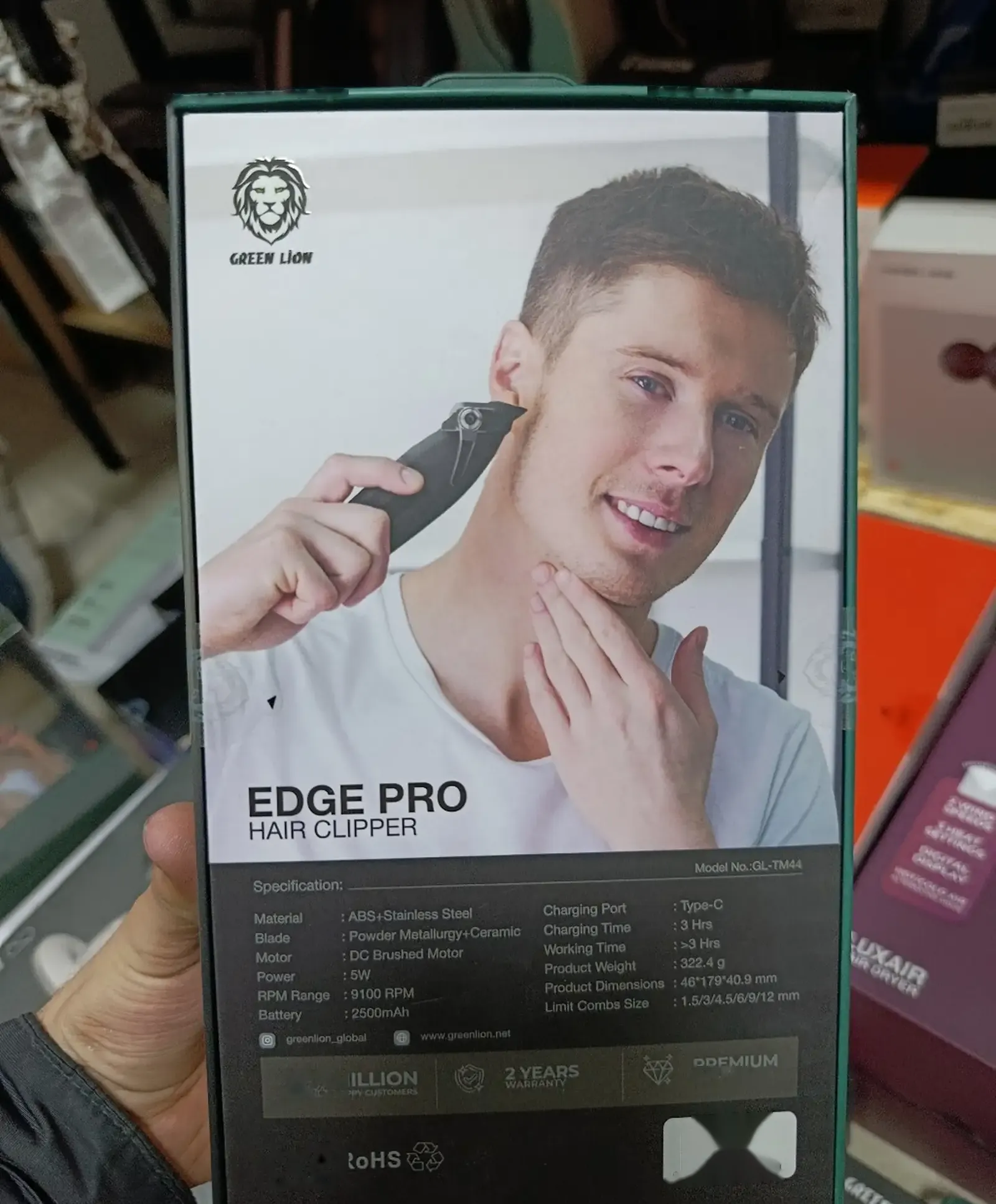Машинка для стрижки Green Lion Edge Pro Hair Clipper
