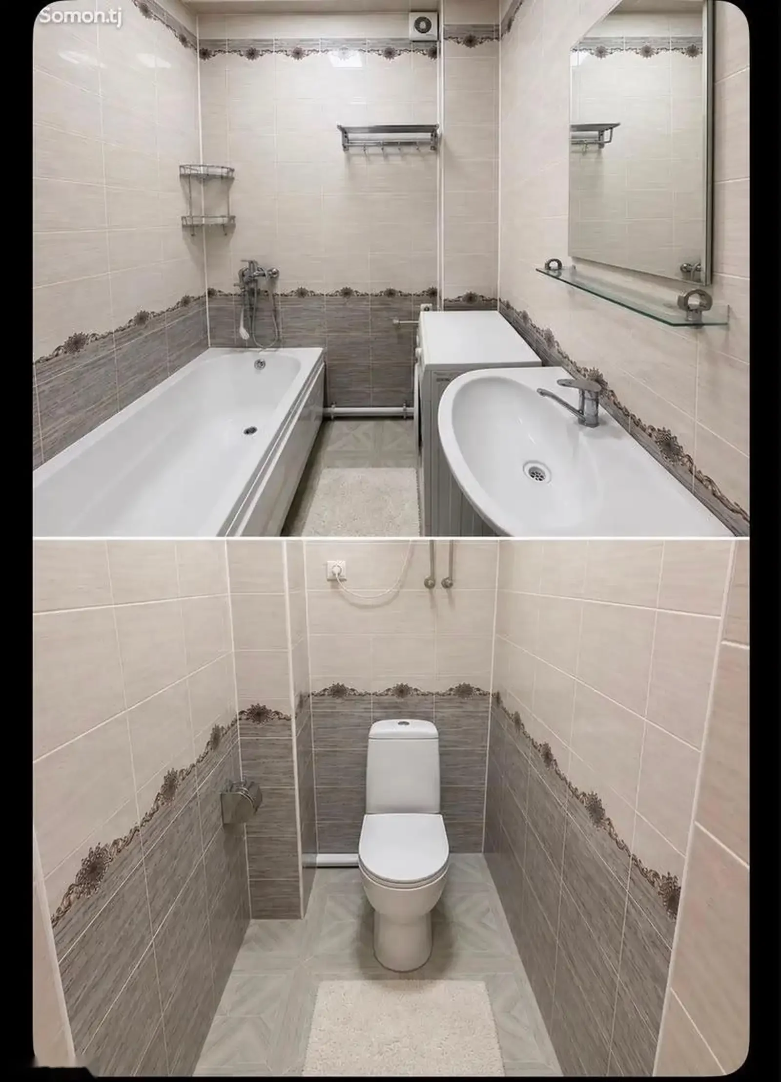 2-комн. квартира, 3 этаж, 90м², сомони — фото 2