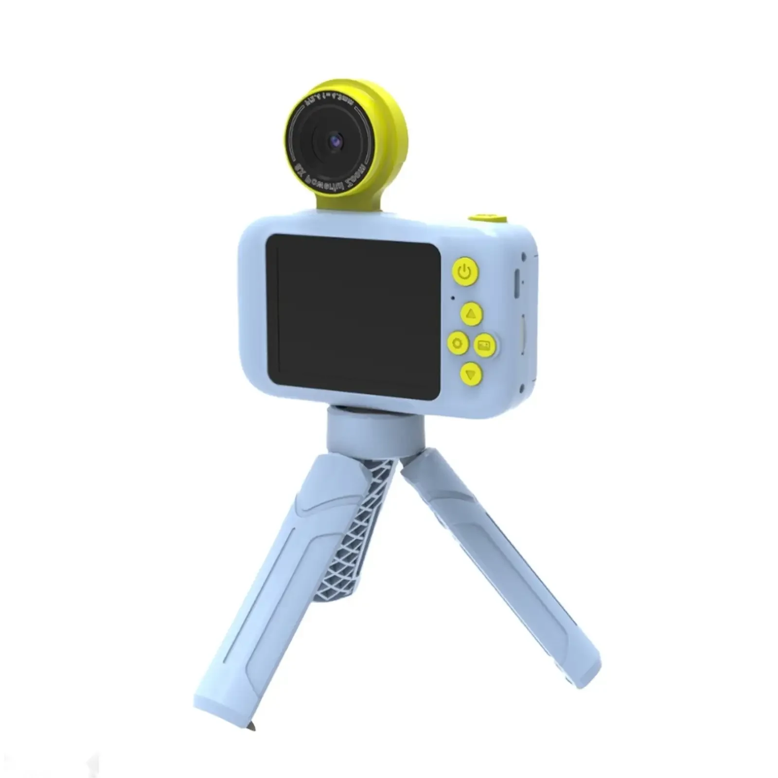 Детская цифровая камера Porodo Lifestyle Kids Flip Camera with Tripod Stand 1000 — фото 2