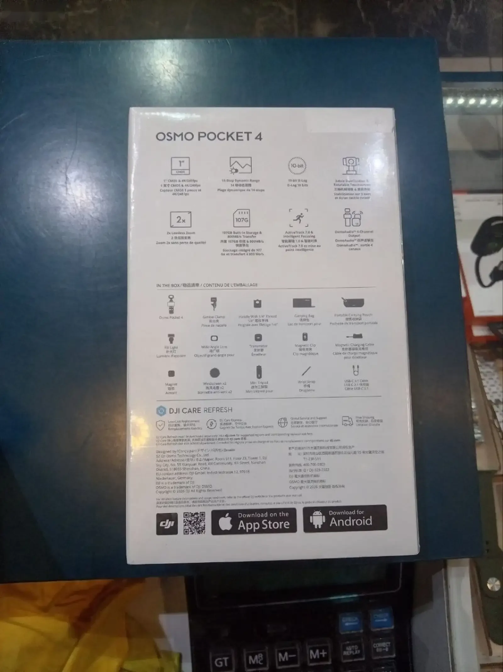 Экшн камера Dji Osmo Pocket 4 Creator Combo, черный — фото 2