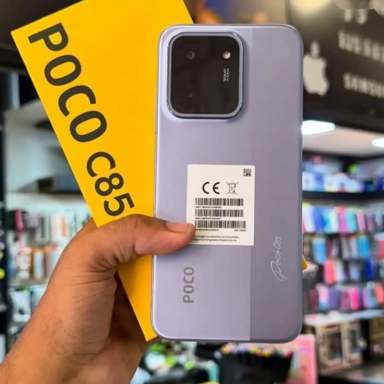 Xiaomi Poco C85 6+3/128Gb black 6000Мач — фото 3