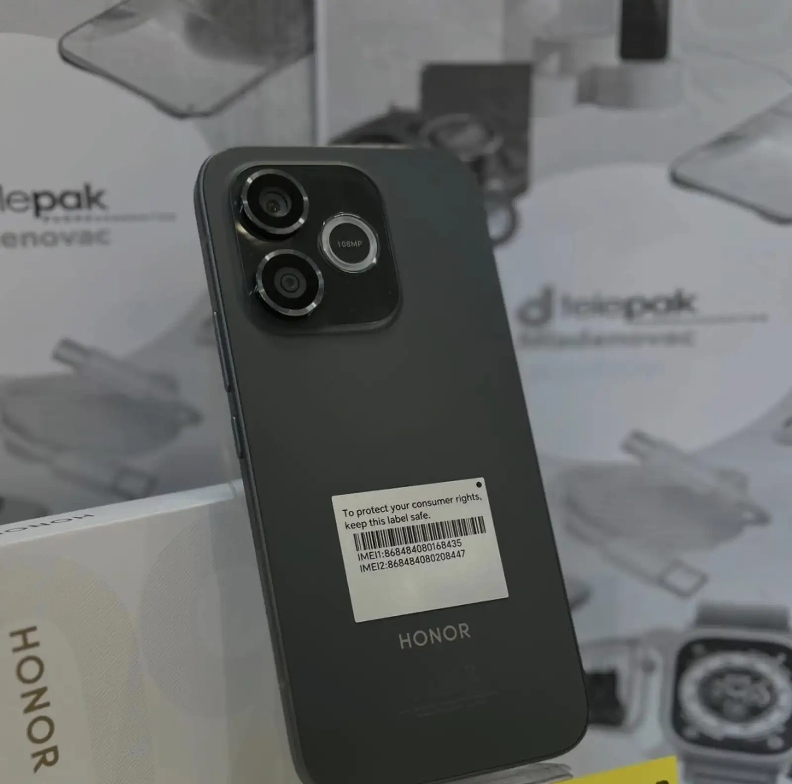 Honor 600 Lite 5G black