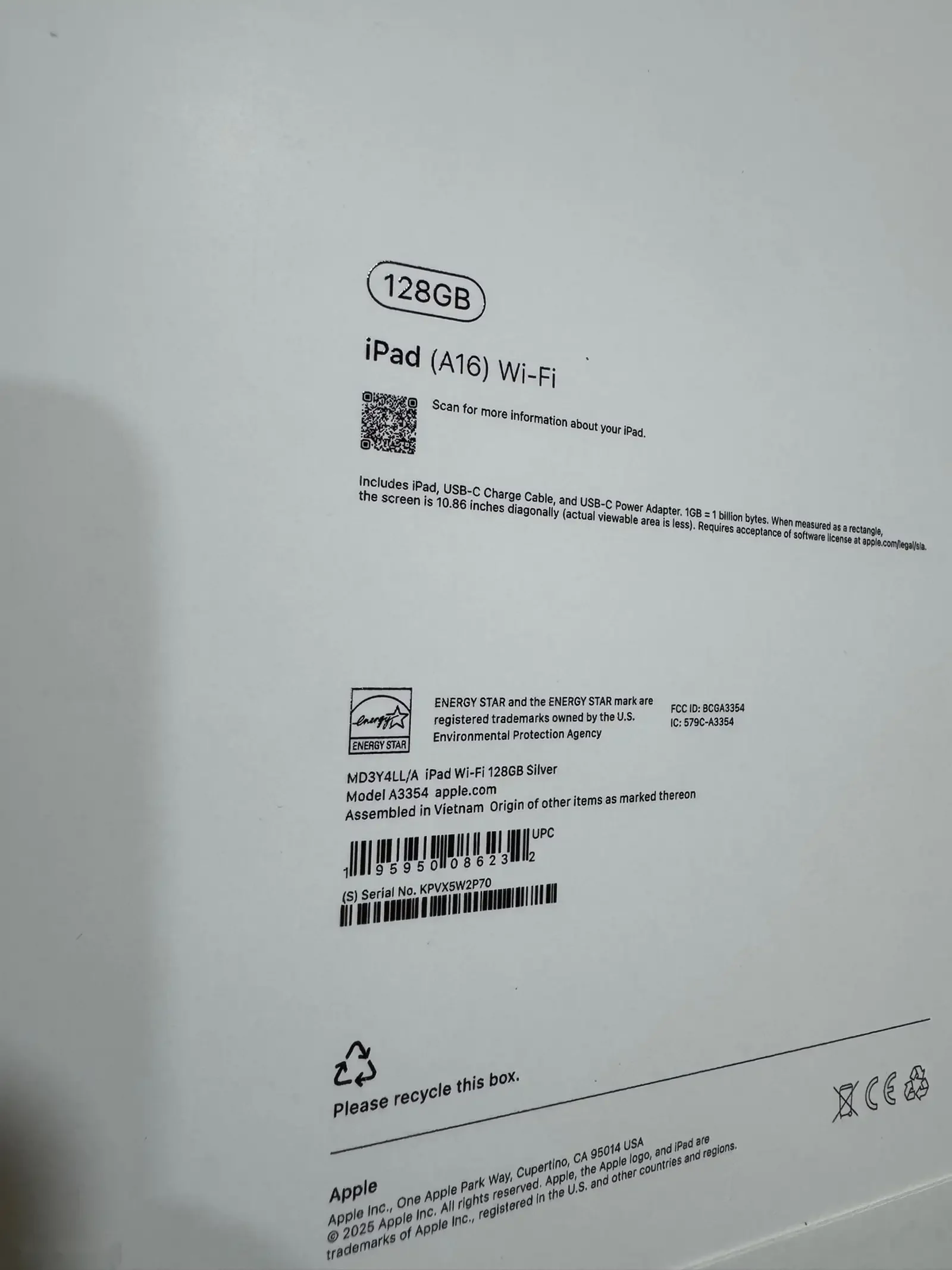 Планшет Apple iPad 10th generation A16 128GB Wi-Fi — фото 3