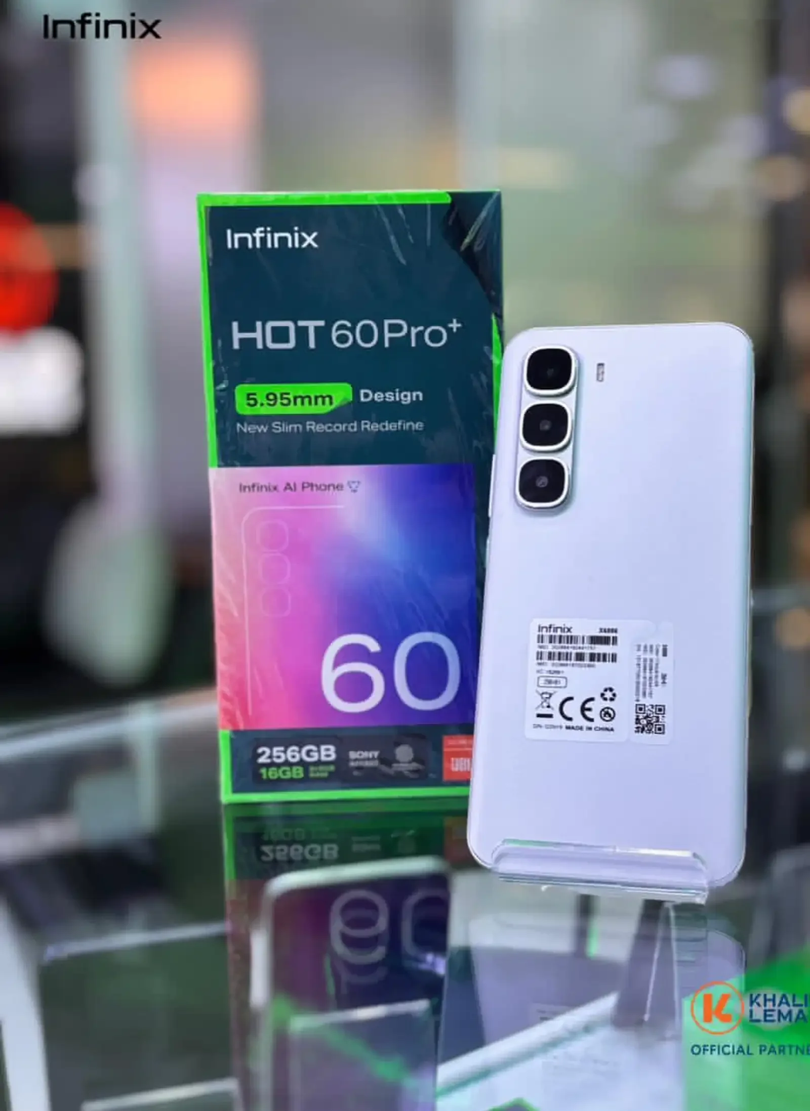Infinix Hot 60 pro 16/256Gb Green 5160мач — фото 4