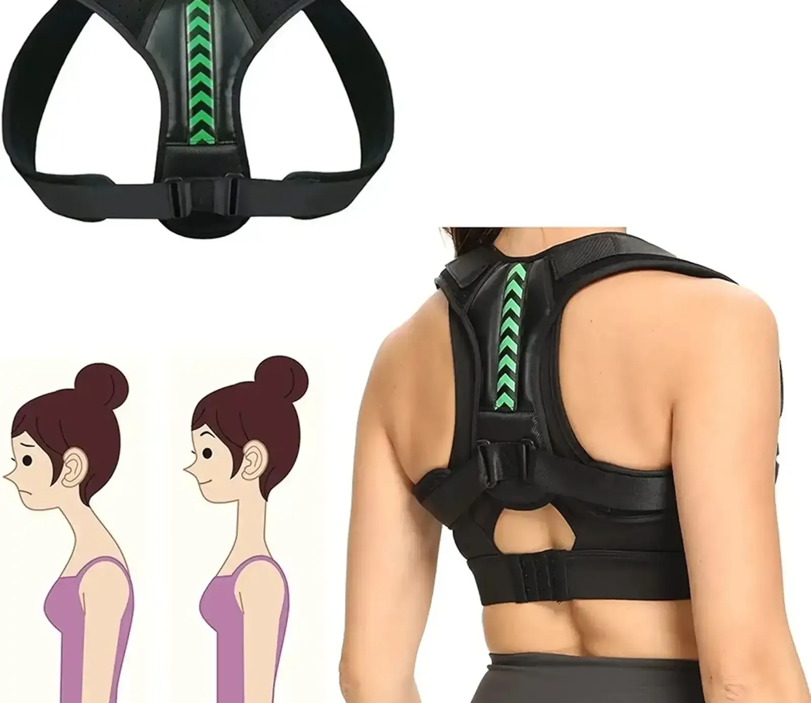 Пояс-корсет для коррекции осанки для спину YC Normal Upper Back Support