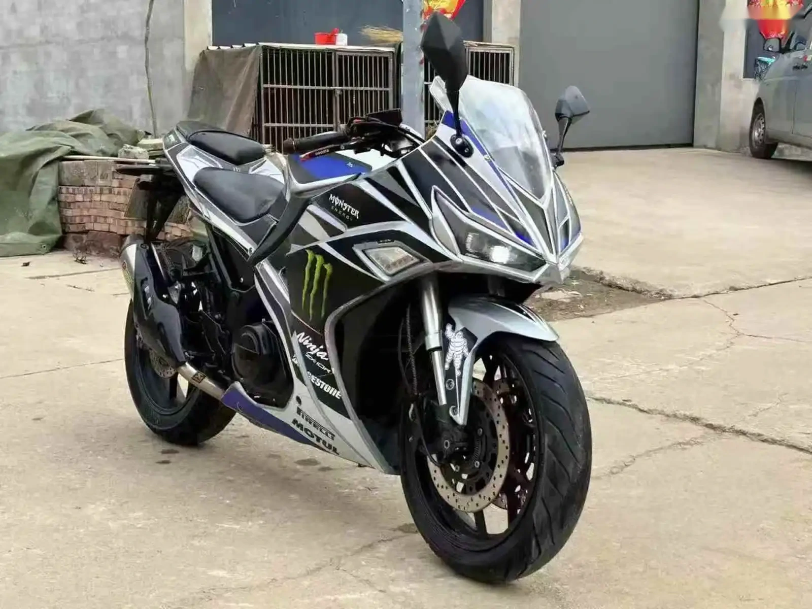 Мотоцикл Suzuki GSX250 на заказ — фото 3