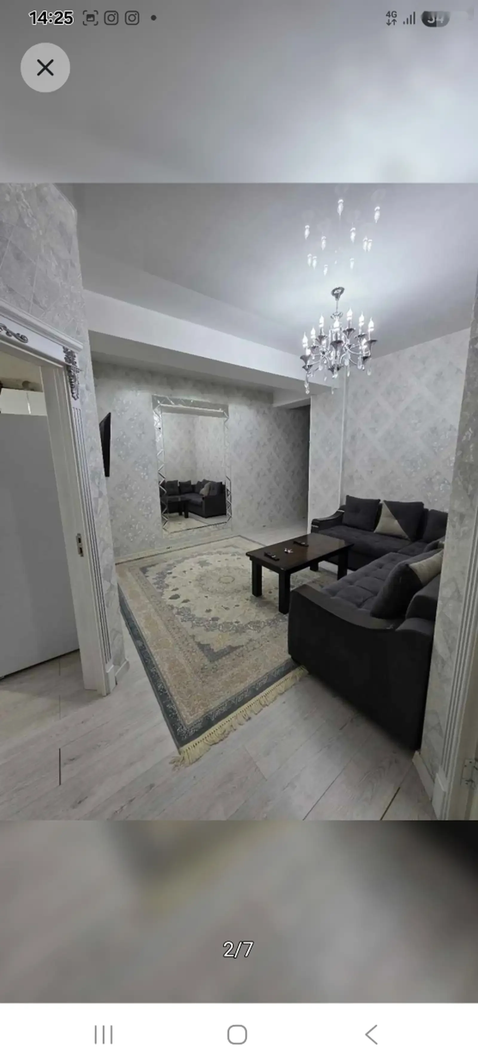 2-комн. квартира, 14 этаж, 74м², Iохмансур — фото 2
