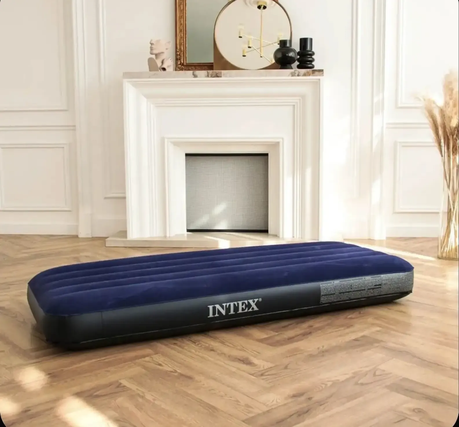 Надувной матрас односпальный 76х191х25см Интекс 64756