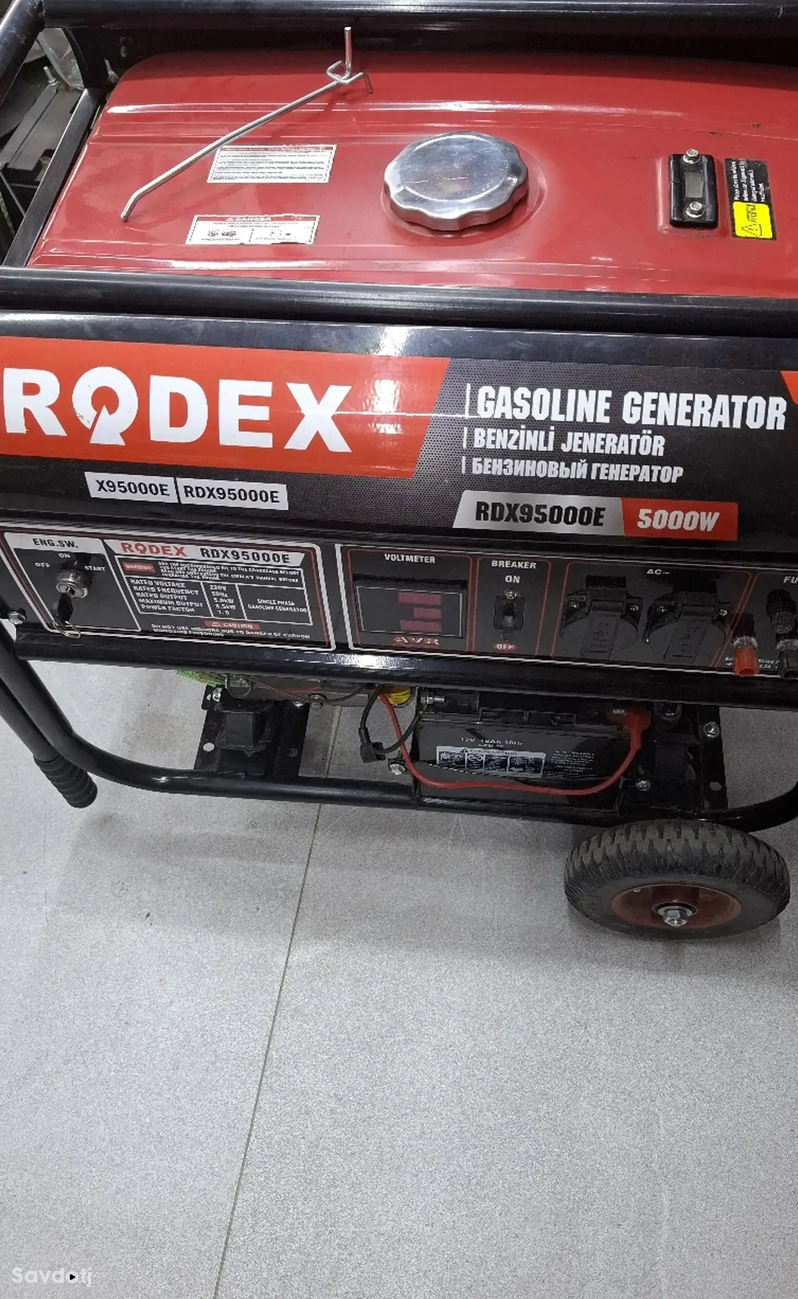 Генератор 5кВт Rodex