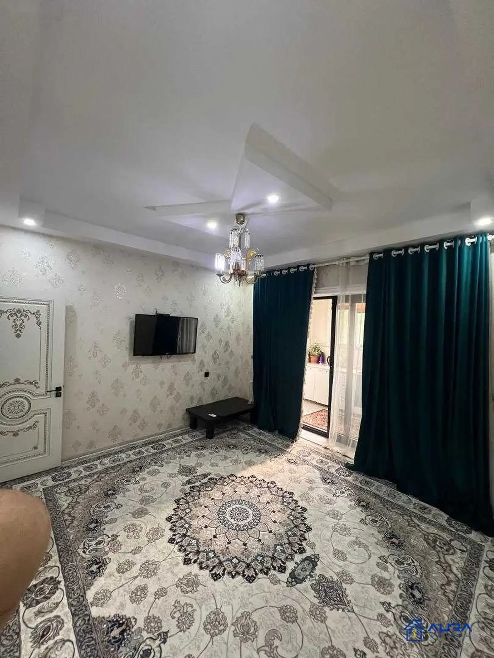 2-комн. квартира, 4 этаж, 50 м², И Сомони ЖК Кайрокум — фото 4