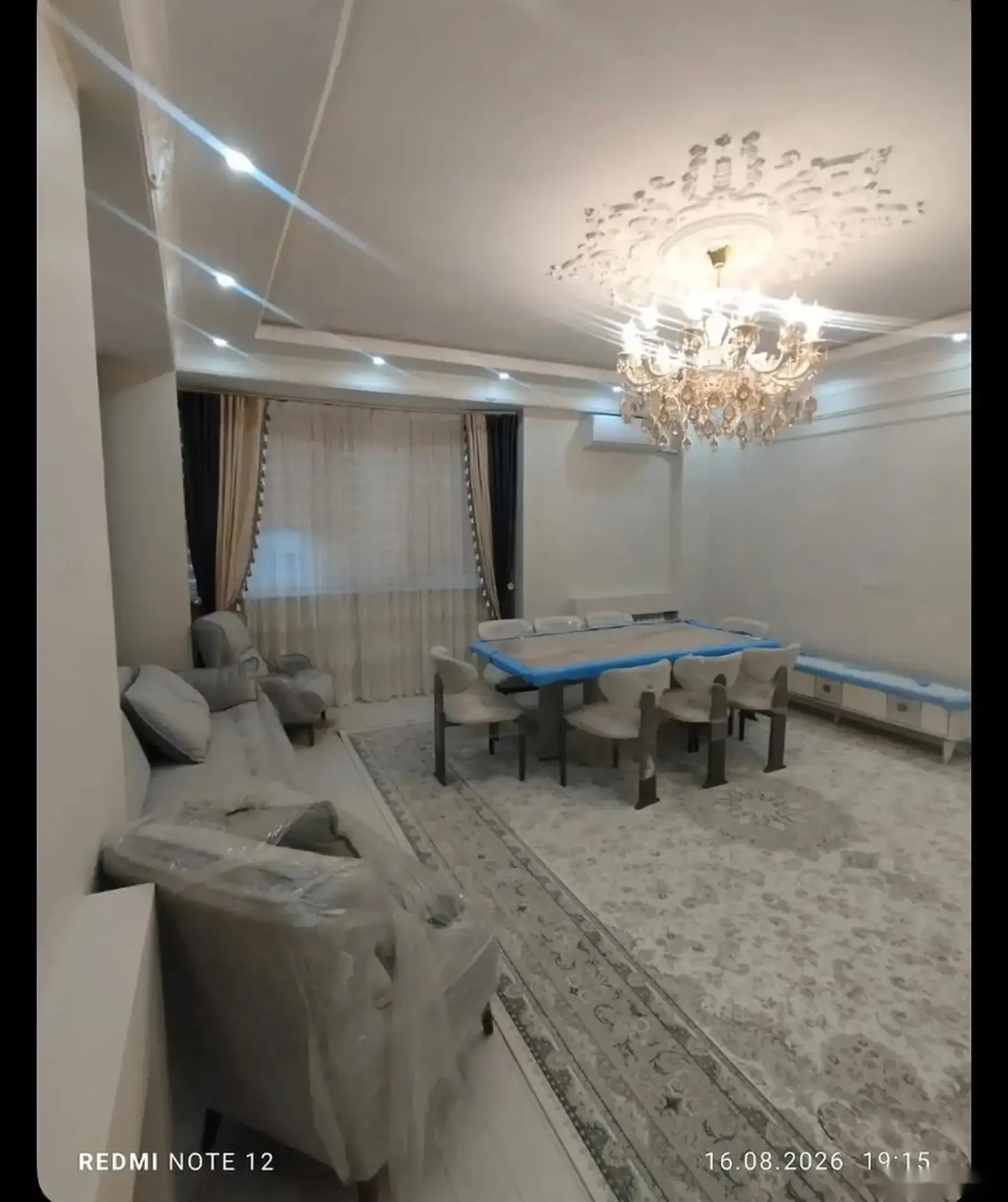 2-комн. квартира, 9 этаж, 100м², Сомони — фото 4