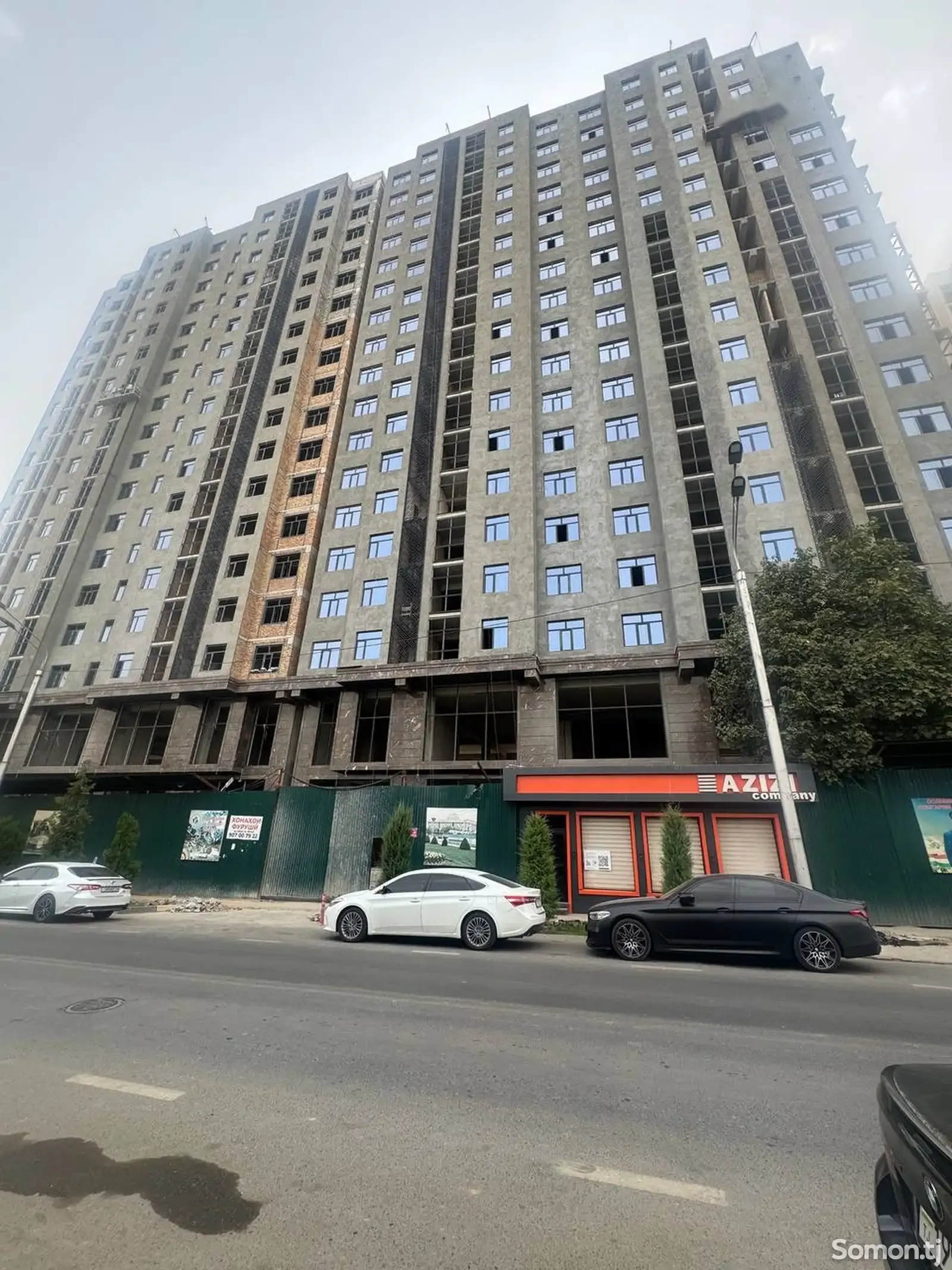 2-комн. квартира, 17 этаж, 65 м², Сомони
