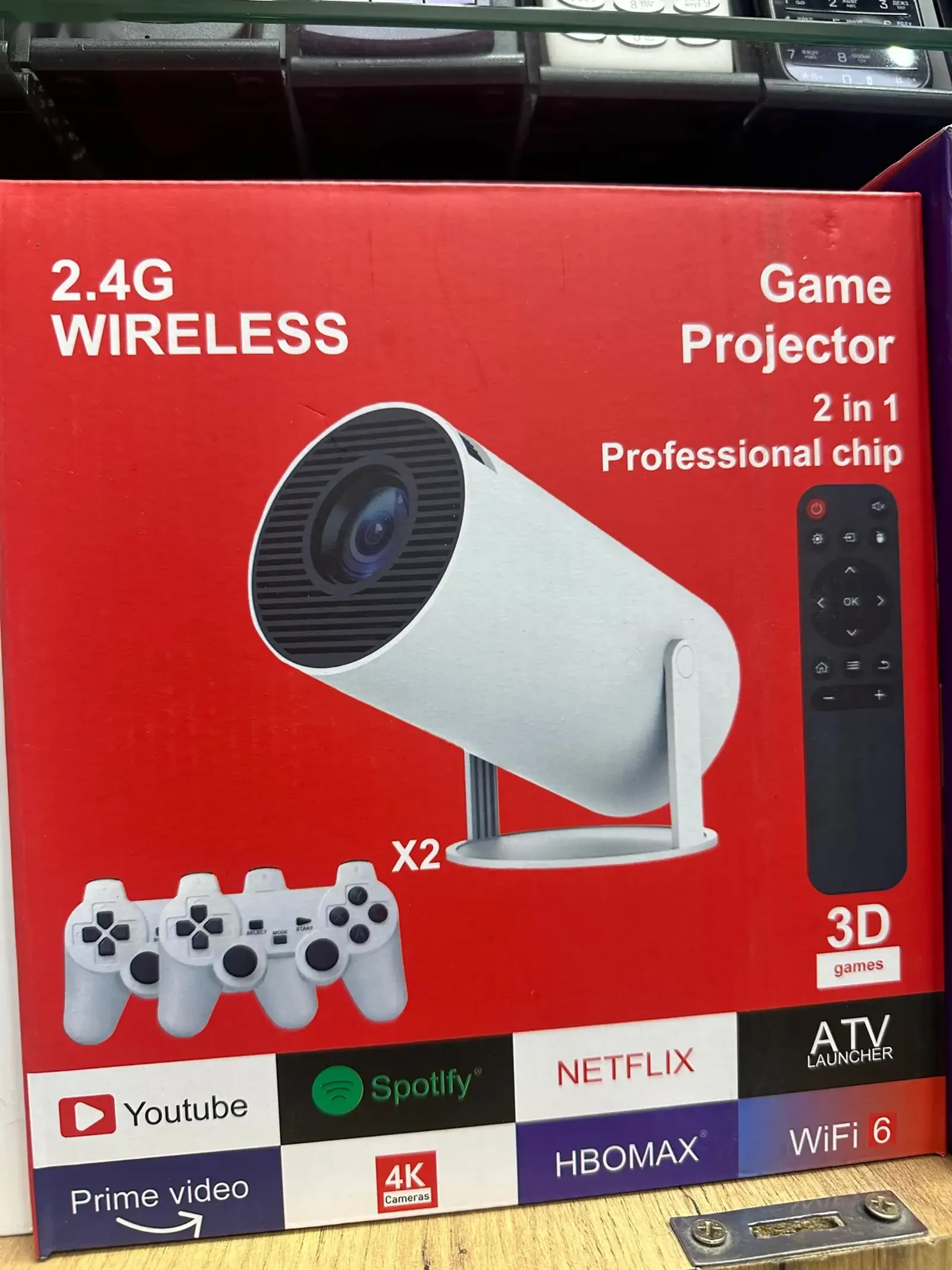Проектор Game Projector HY300 2.4G Wireless — фото 2
