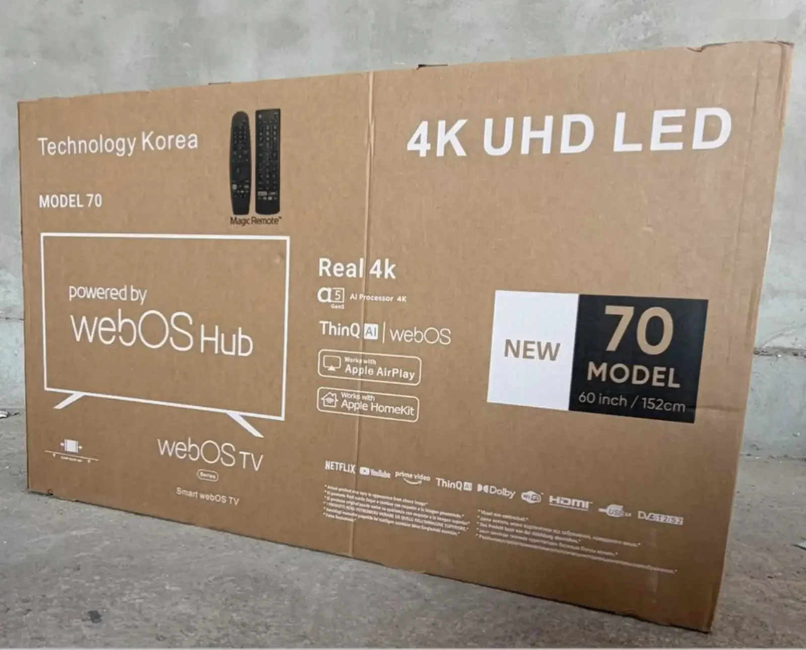 Телевизор 65 webos 4K — фото 3