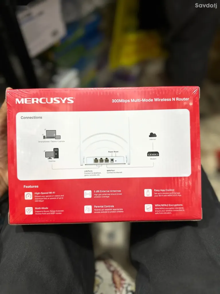 Роутер Кабельный Mercusys