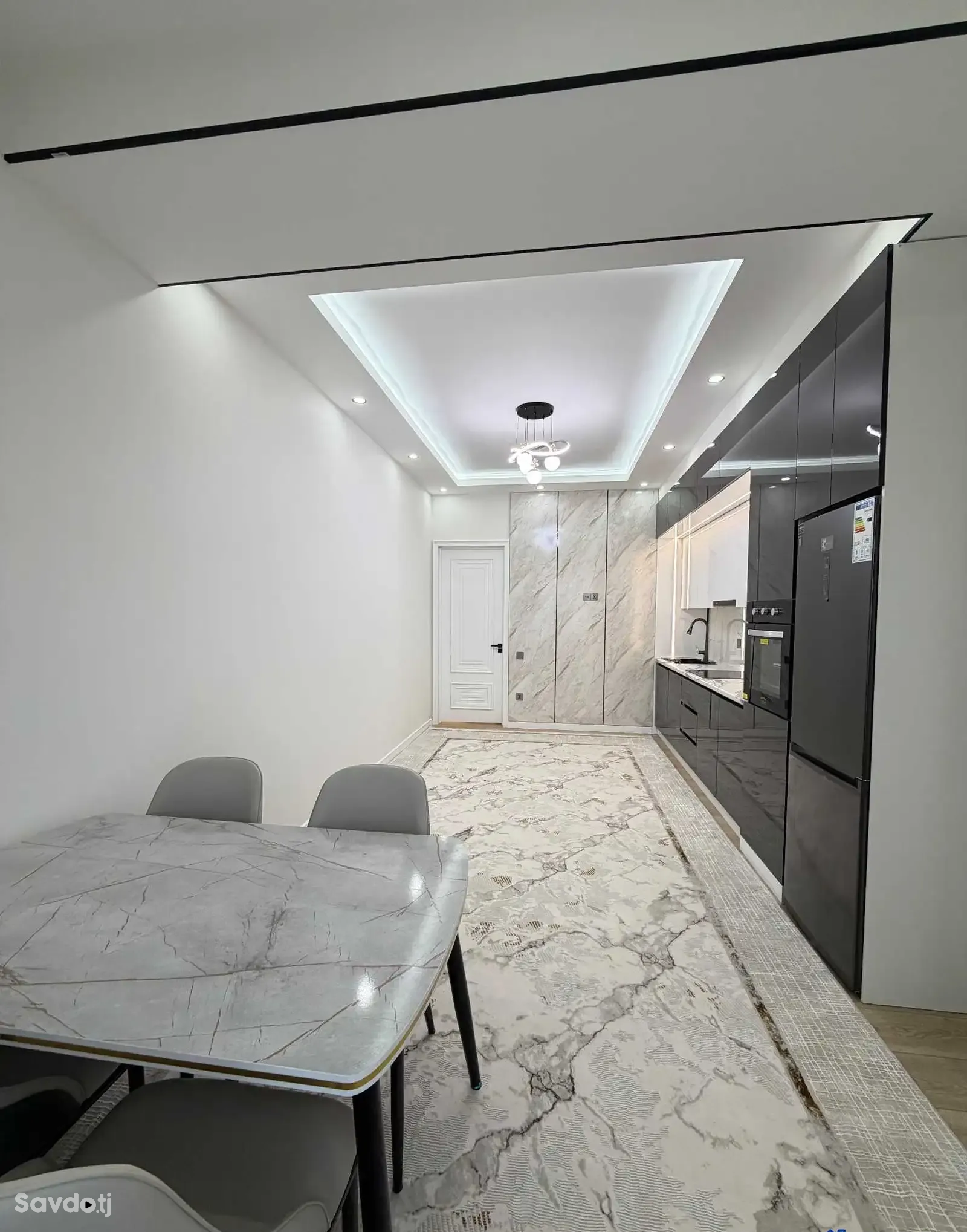 3-комн. квартира, 9 этаж, 103 м², сино