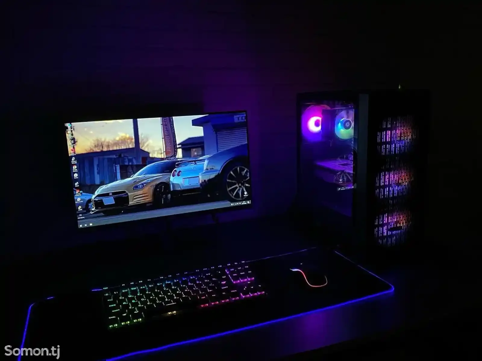 Игровой компьютер core i7 10700/RAM 16GB DDR 4/RTX 3060 GAMING 12gb/SSD
